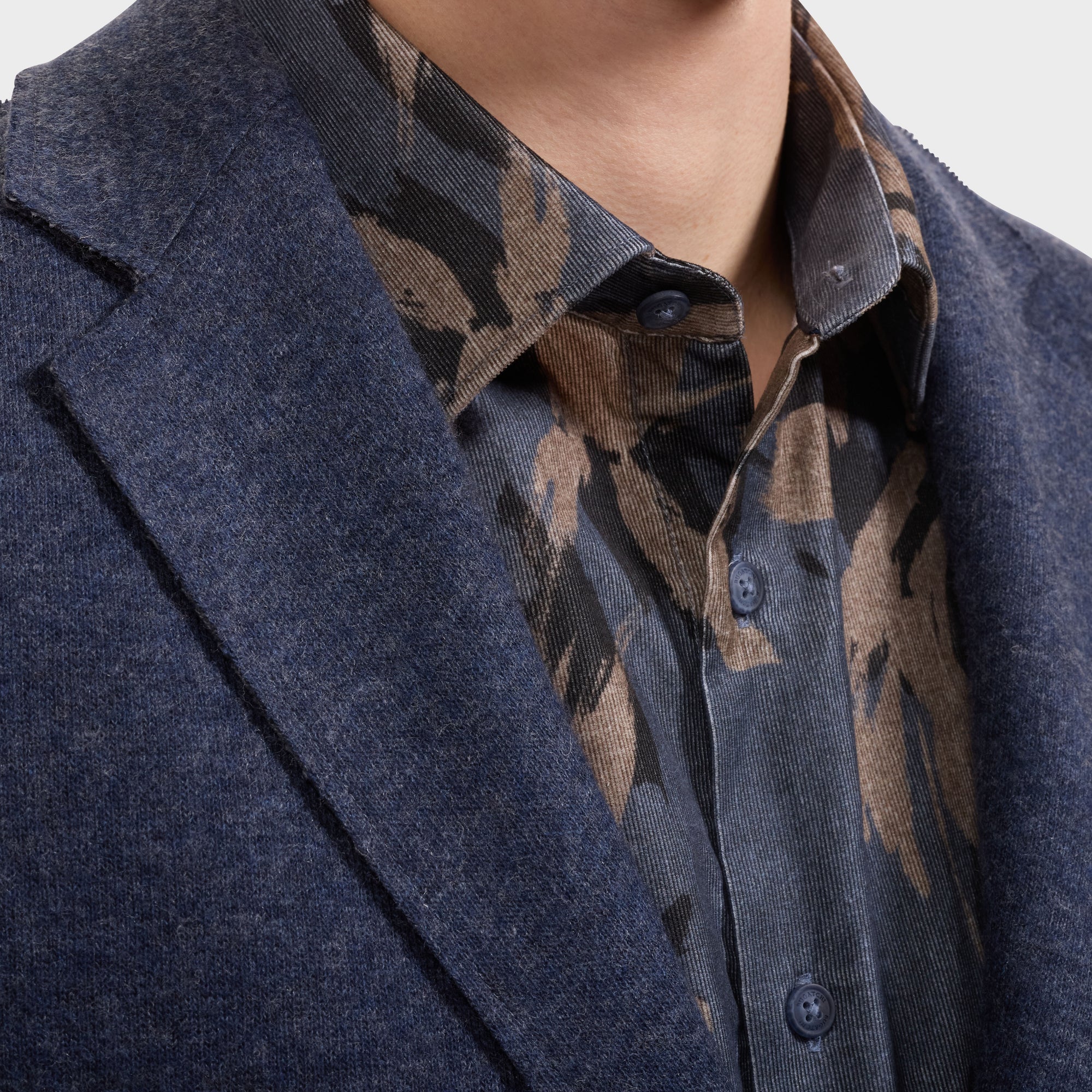 Solid Wool Blazer