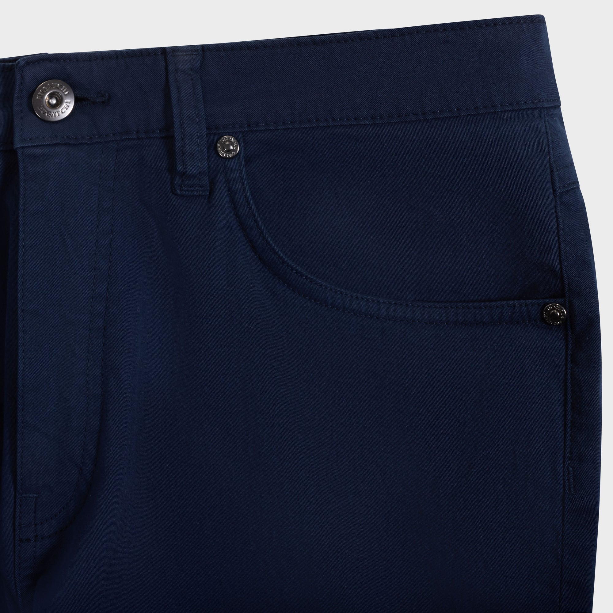 Preston Solid Five-Pocket Pant