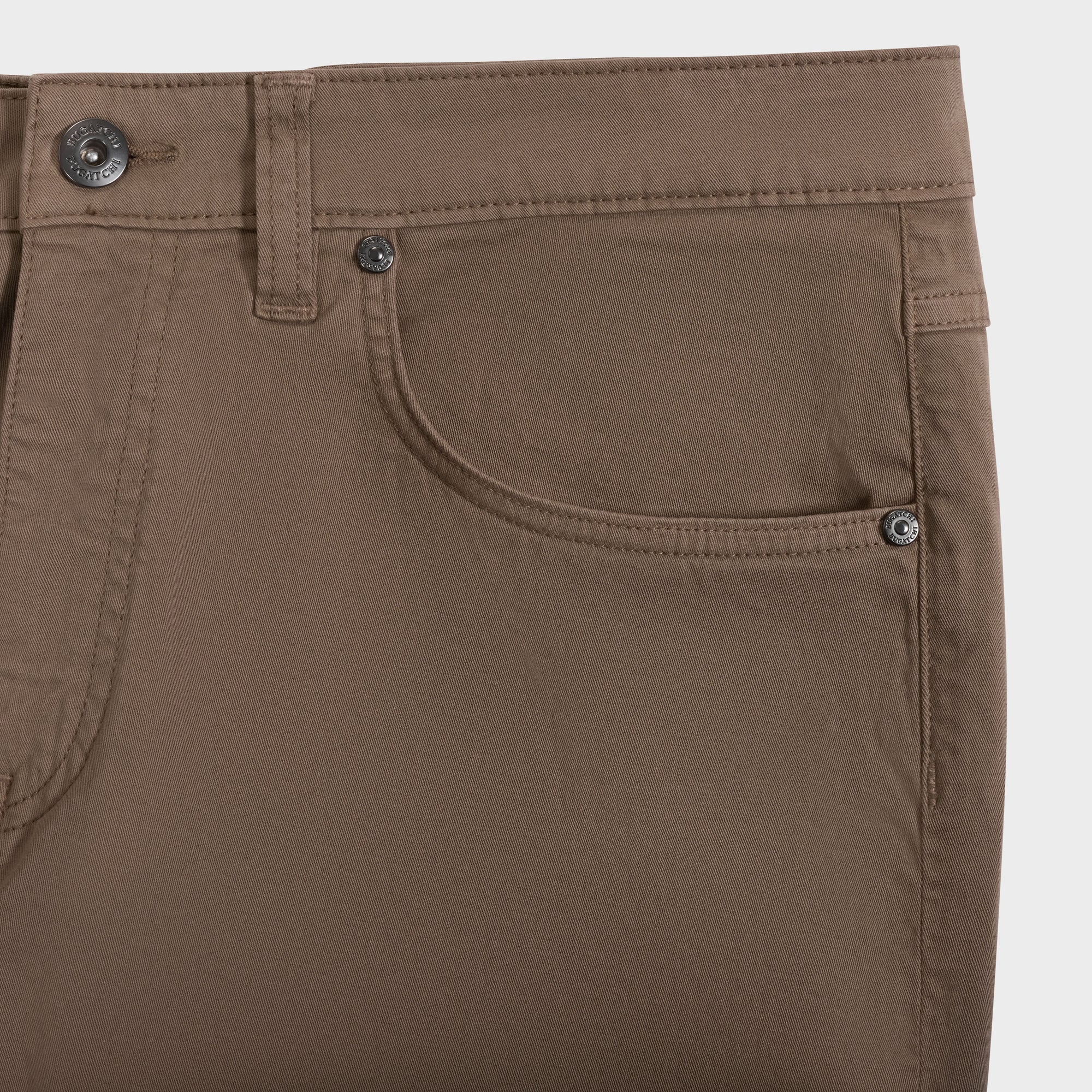 Preston Solid Five-Pocket Pant