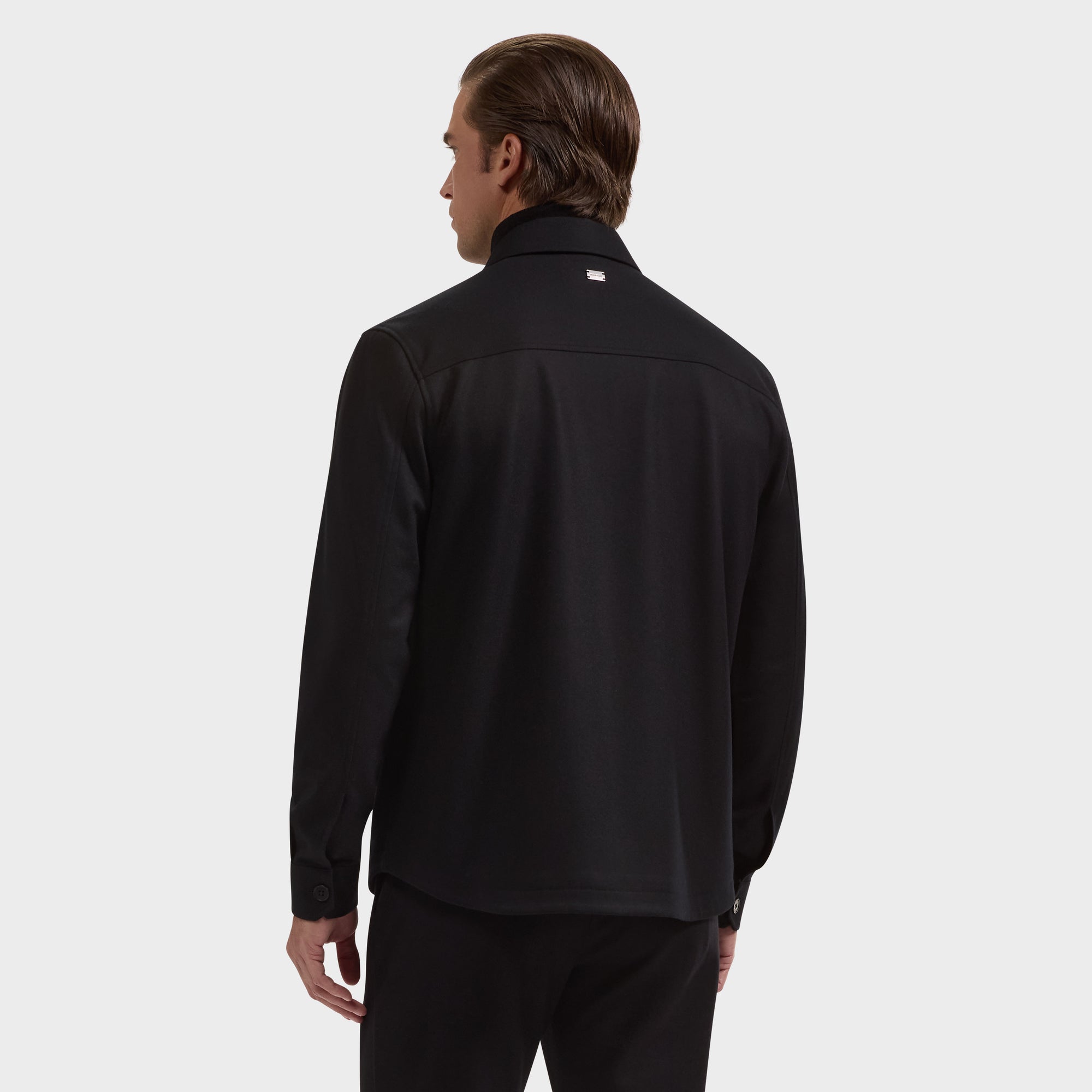 Solid Shirt Jacket