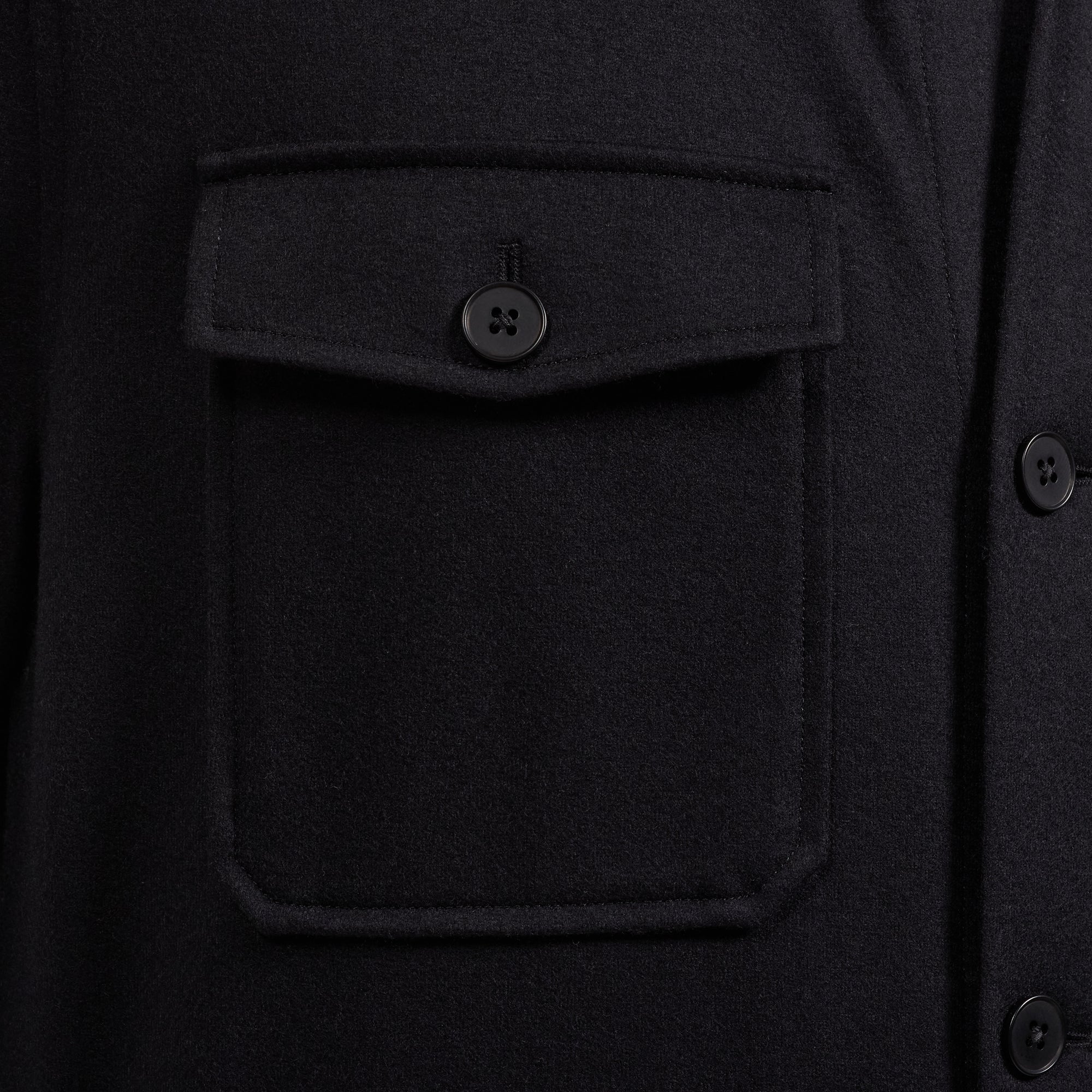 Solid Shirt Jacket