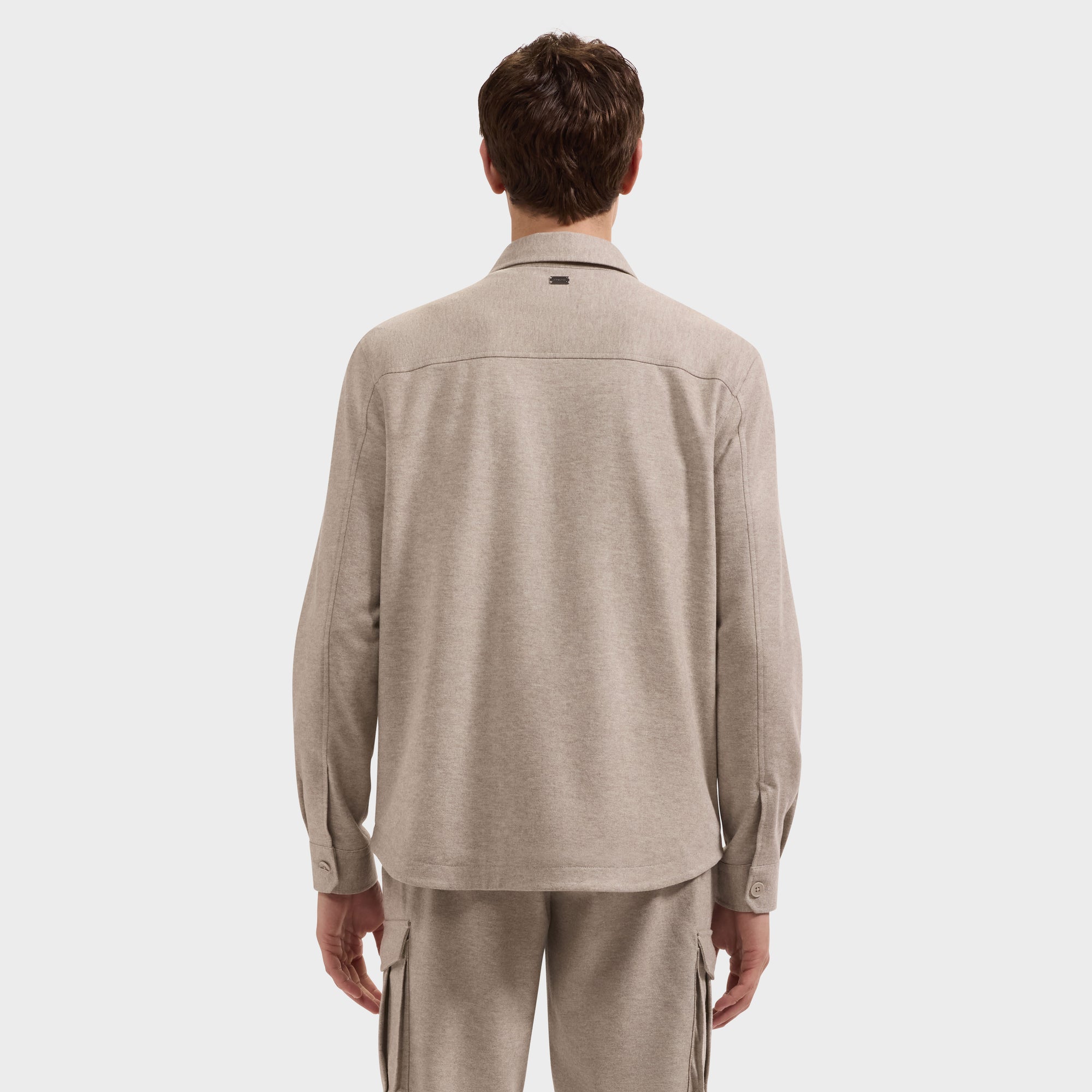 Solid Shirt Jacket