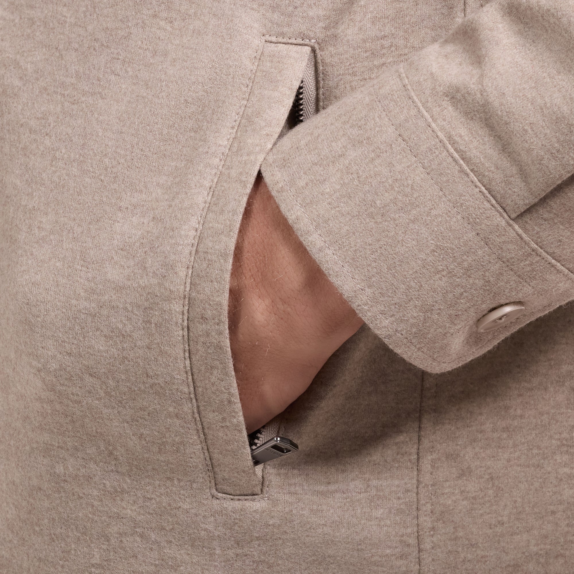 Solid Shirt Jacket