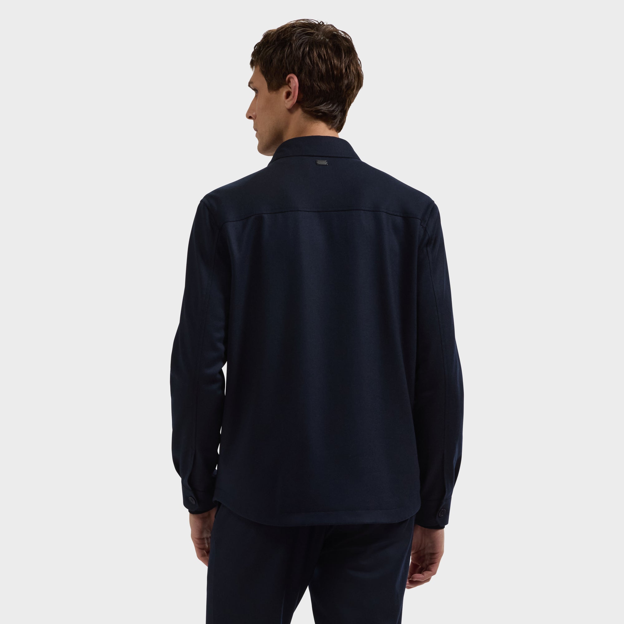 Solid Shirt Jacket
