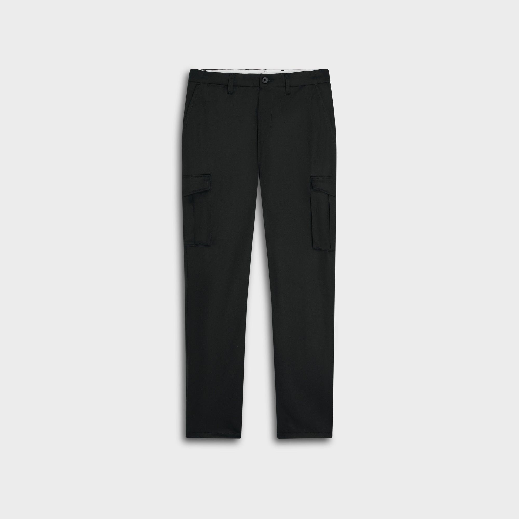 Solid Cargo Pant