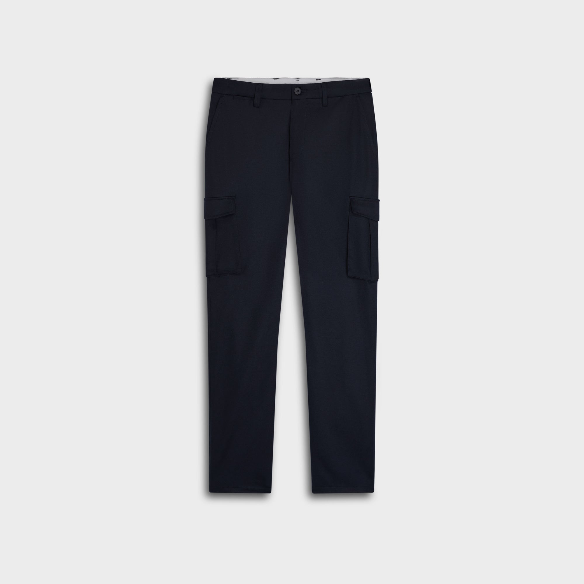 Solid Cargo Pant