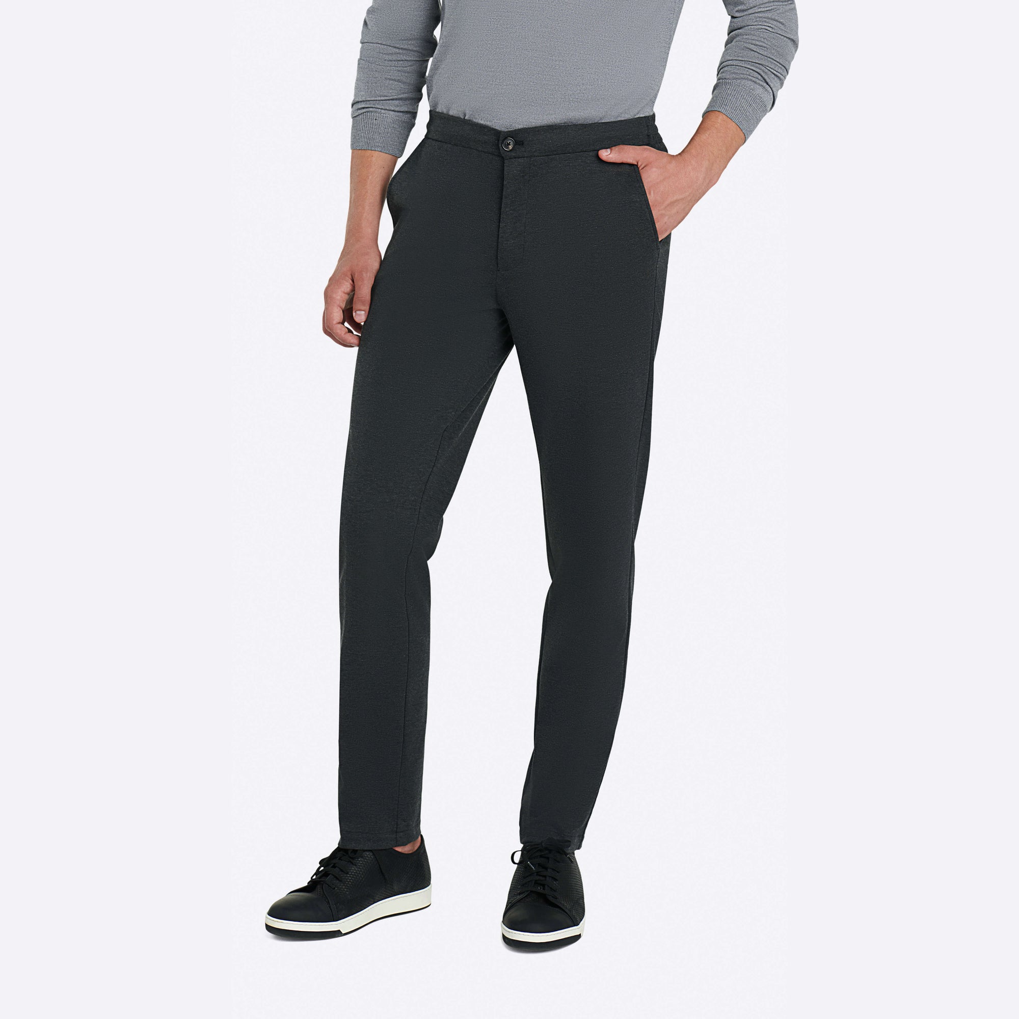 Flat Front Casual Pant