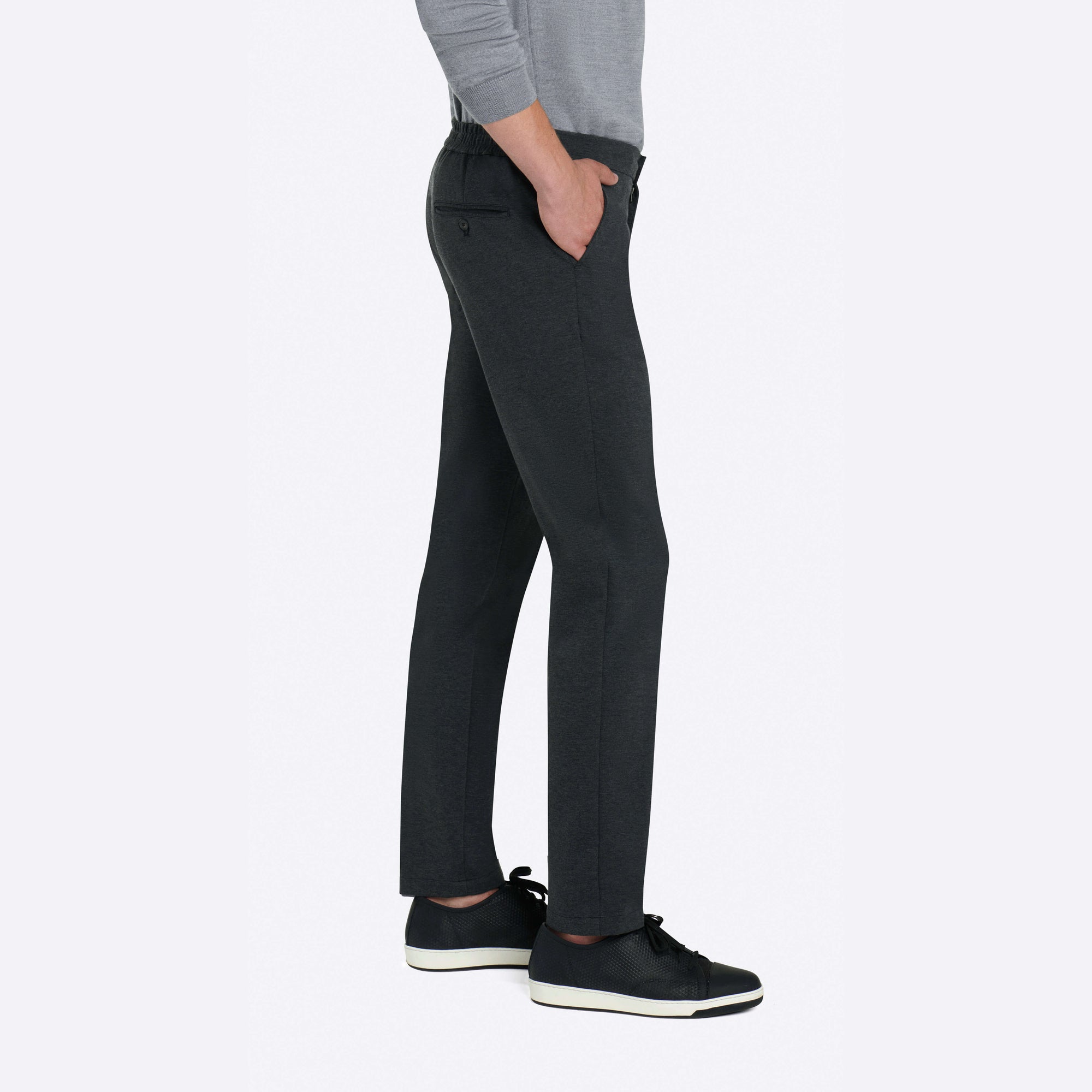 Flat Front Casual Pant