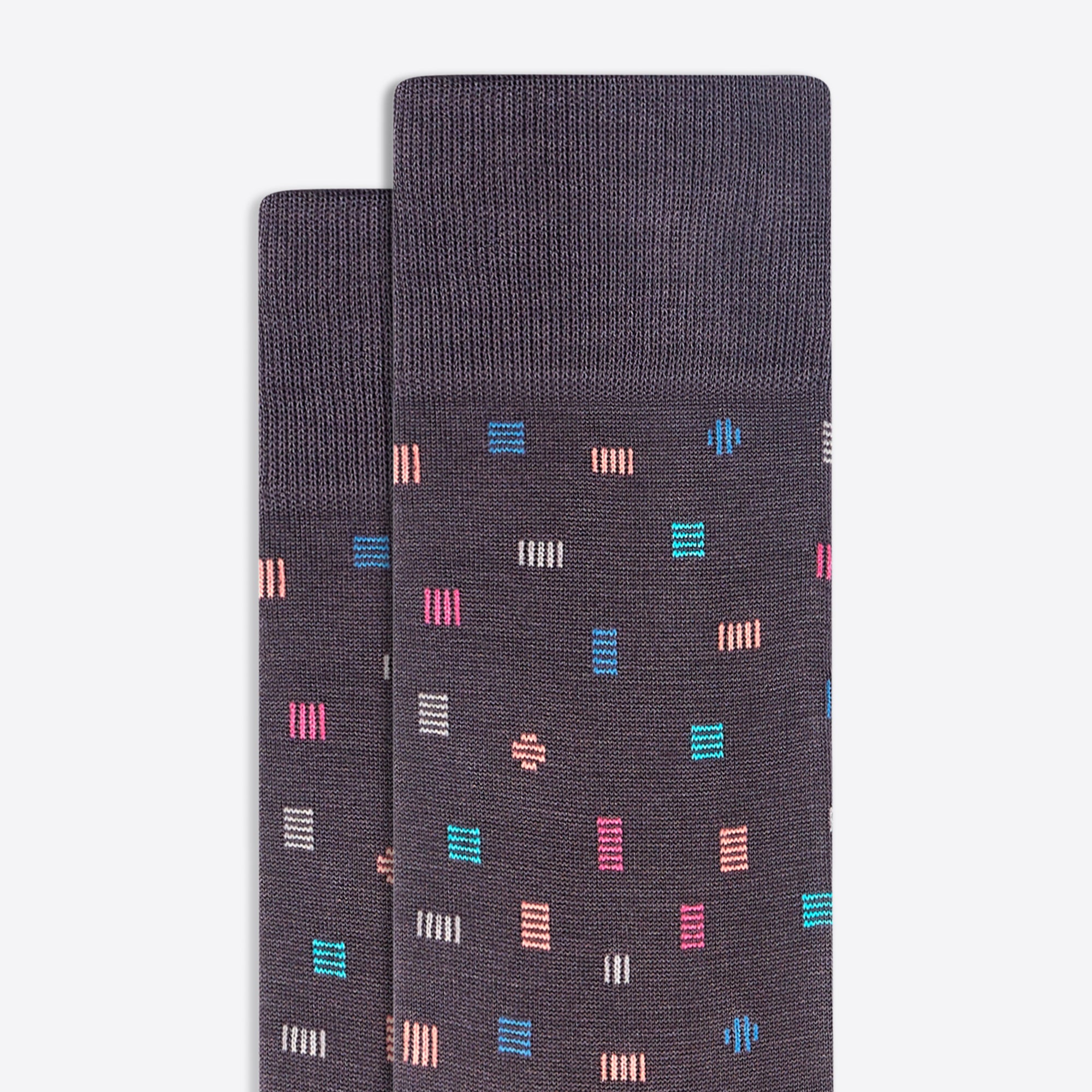 Geometric Mid-Calf Socks