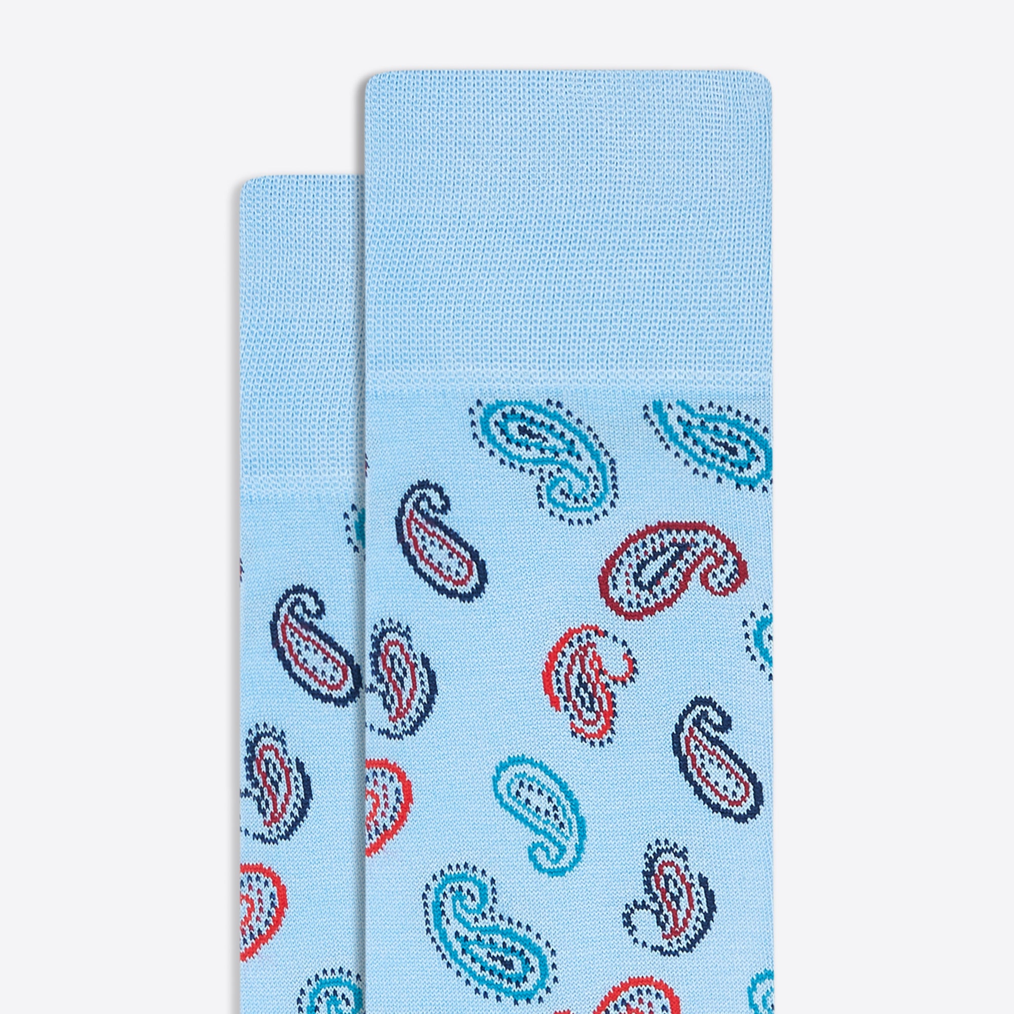Paisley Mid-Calf Socks
