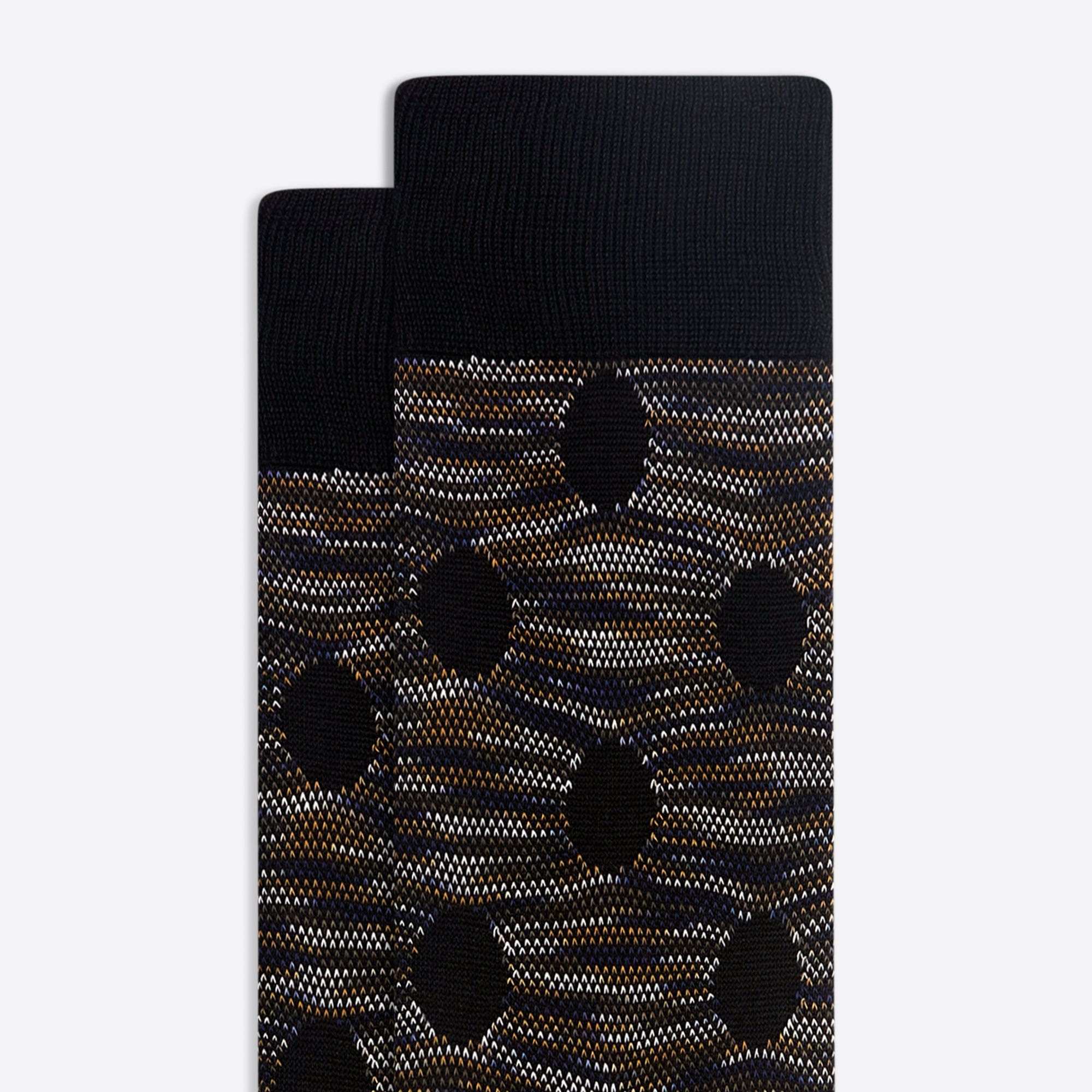 Melange Dots Mid-Calf Socks
