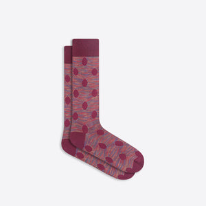 Melange Dots Mid-Calf Socks