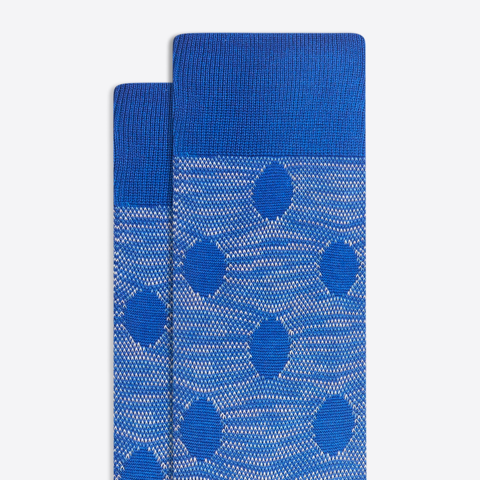 Melange Dots Mid-Calf Socks