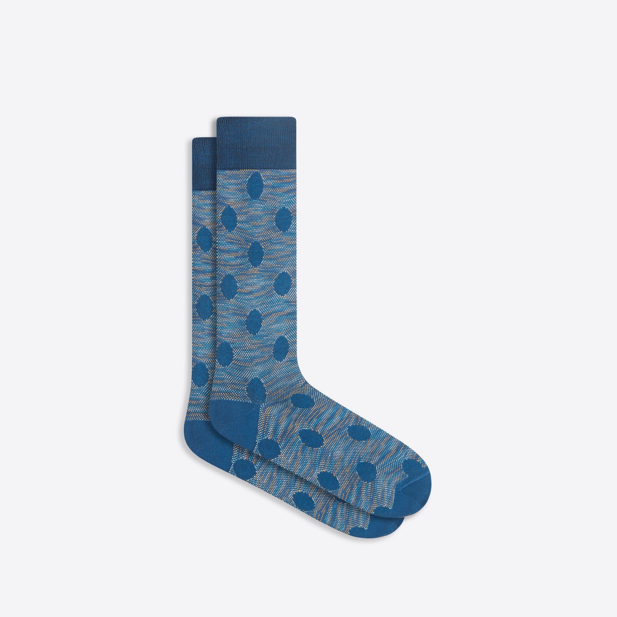 Melange Dots Mid-Calf Socks