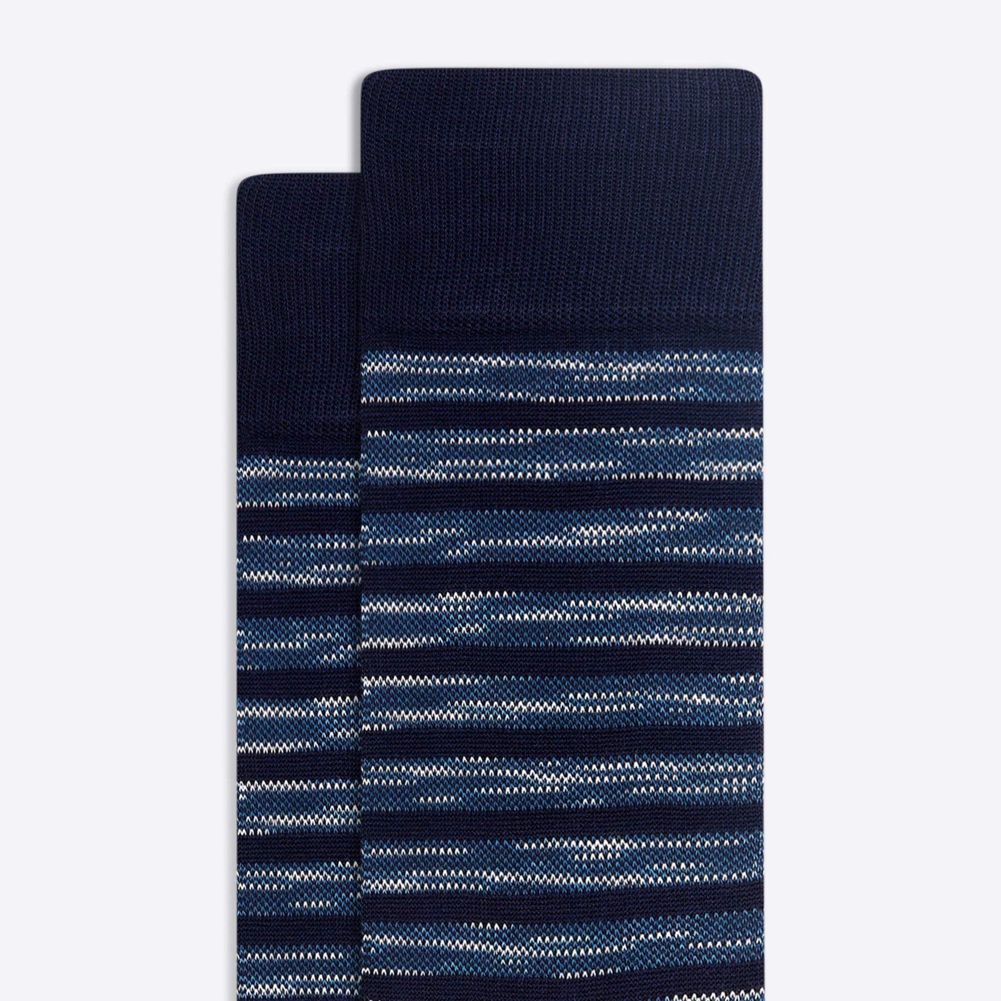 Striped Mid-Calf Socks