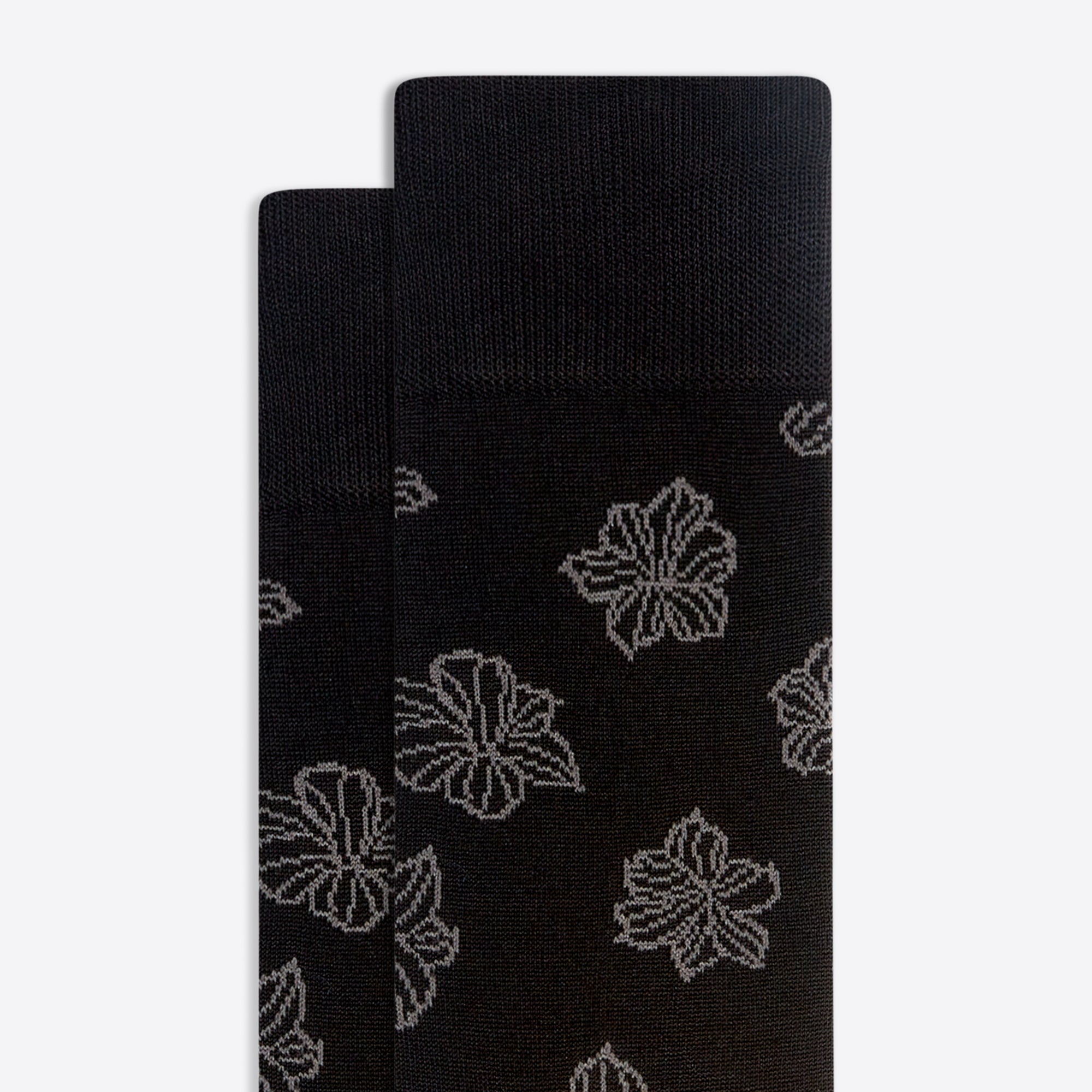Floral Mid-Calf Socks