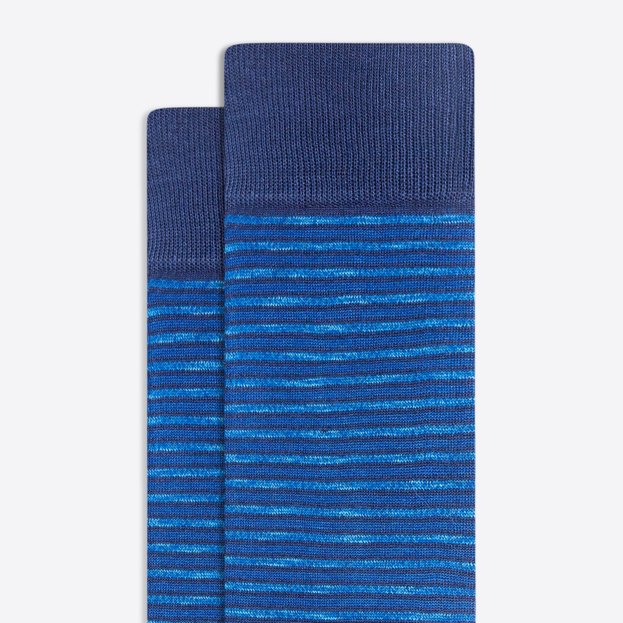 Striped Mid-Calf Socks