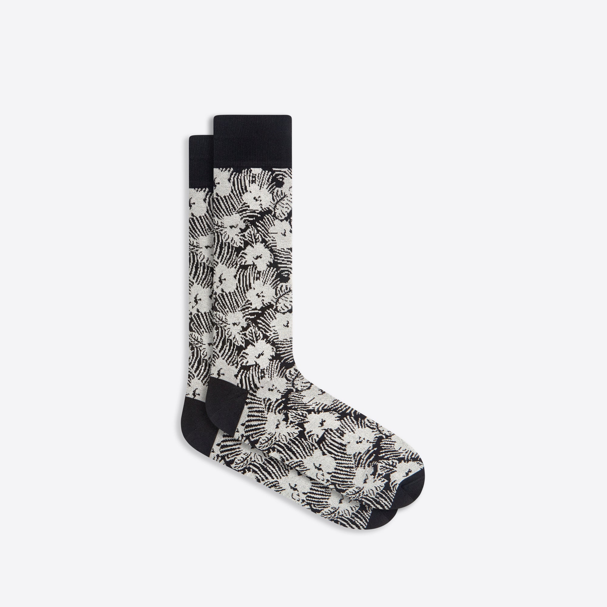 Floral Mid-Calf Socks