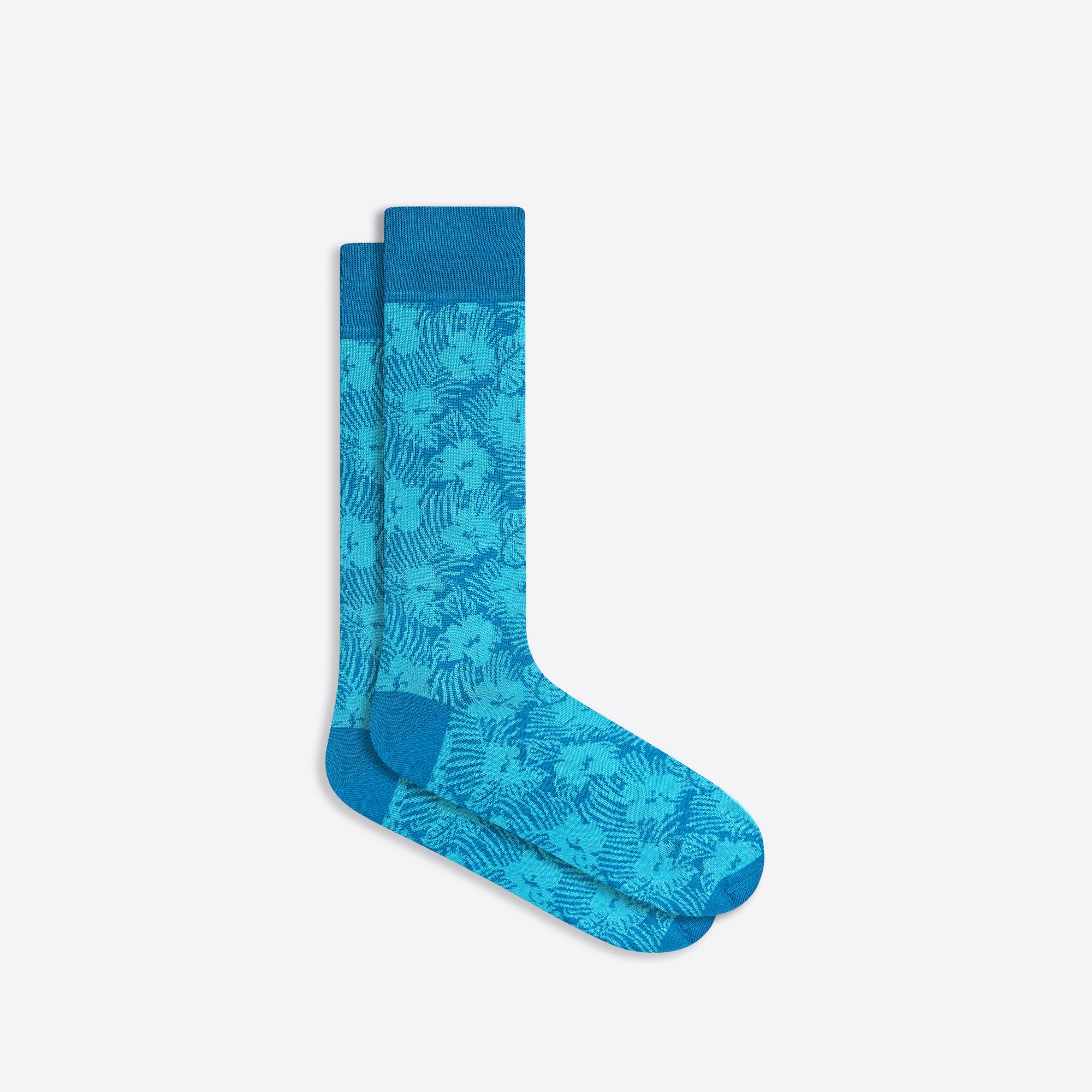 Floral Mid-Calf Socks