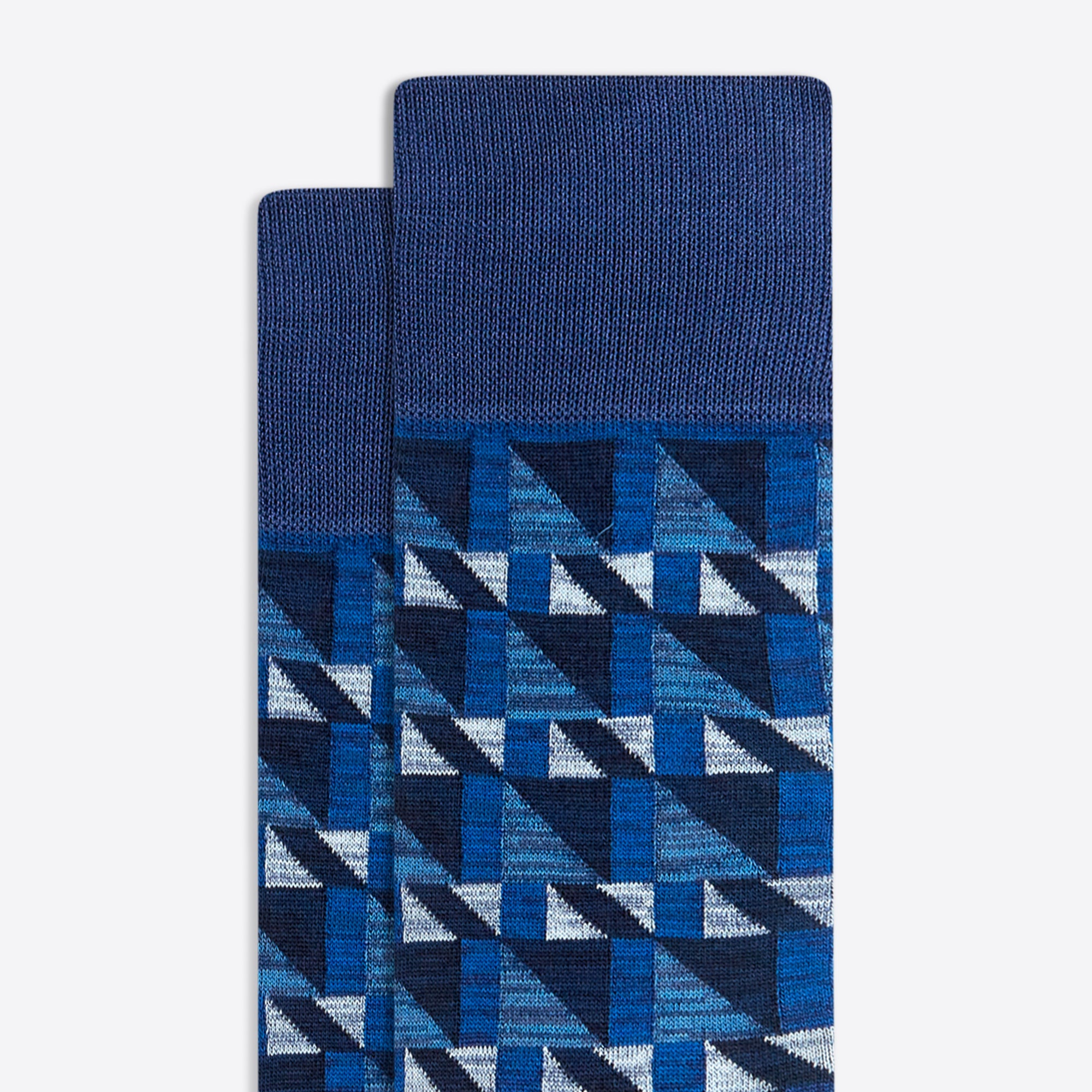 Geometric Mid-Calf Socks