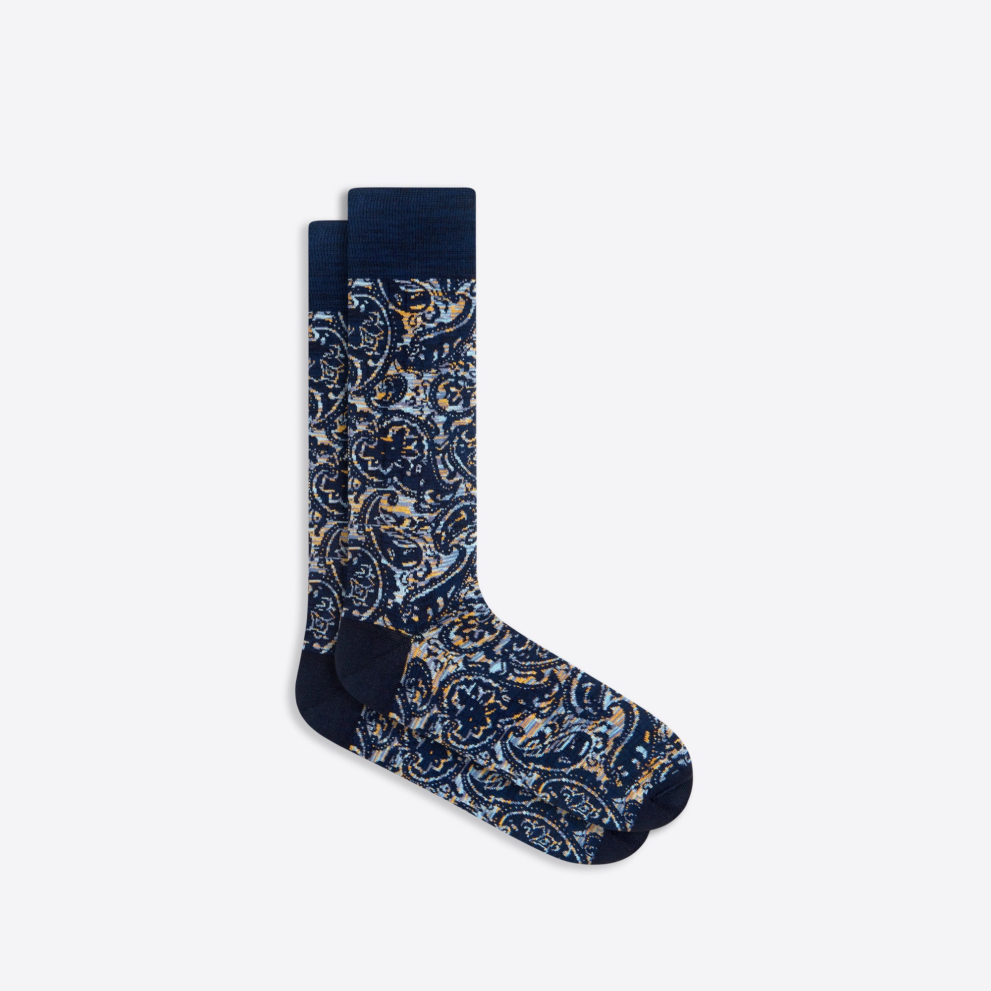 Paisley Mid-Calf Socks