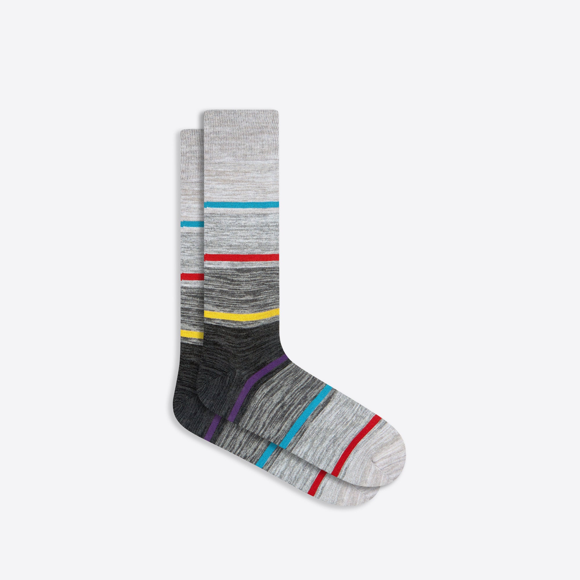 Striped Mid-Calf Socks