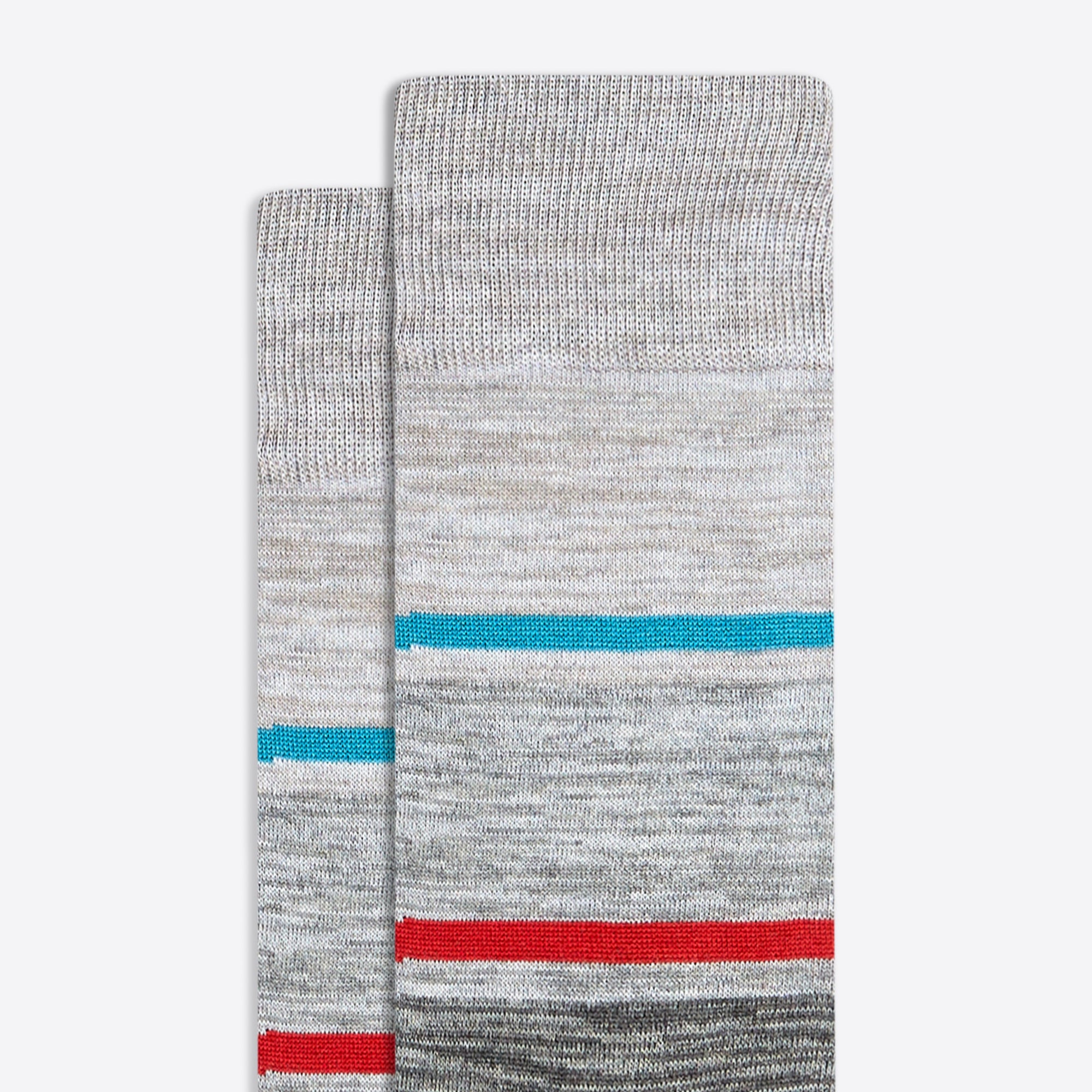 Striped Mid-Calf Socks