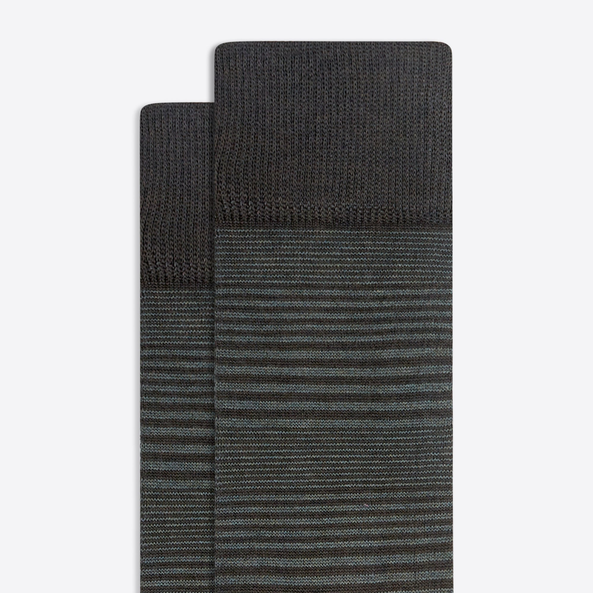 Striped Mid-Calf Socks