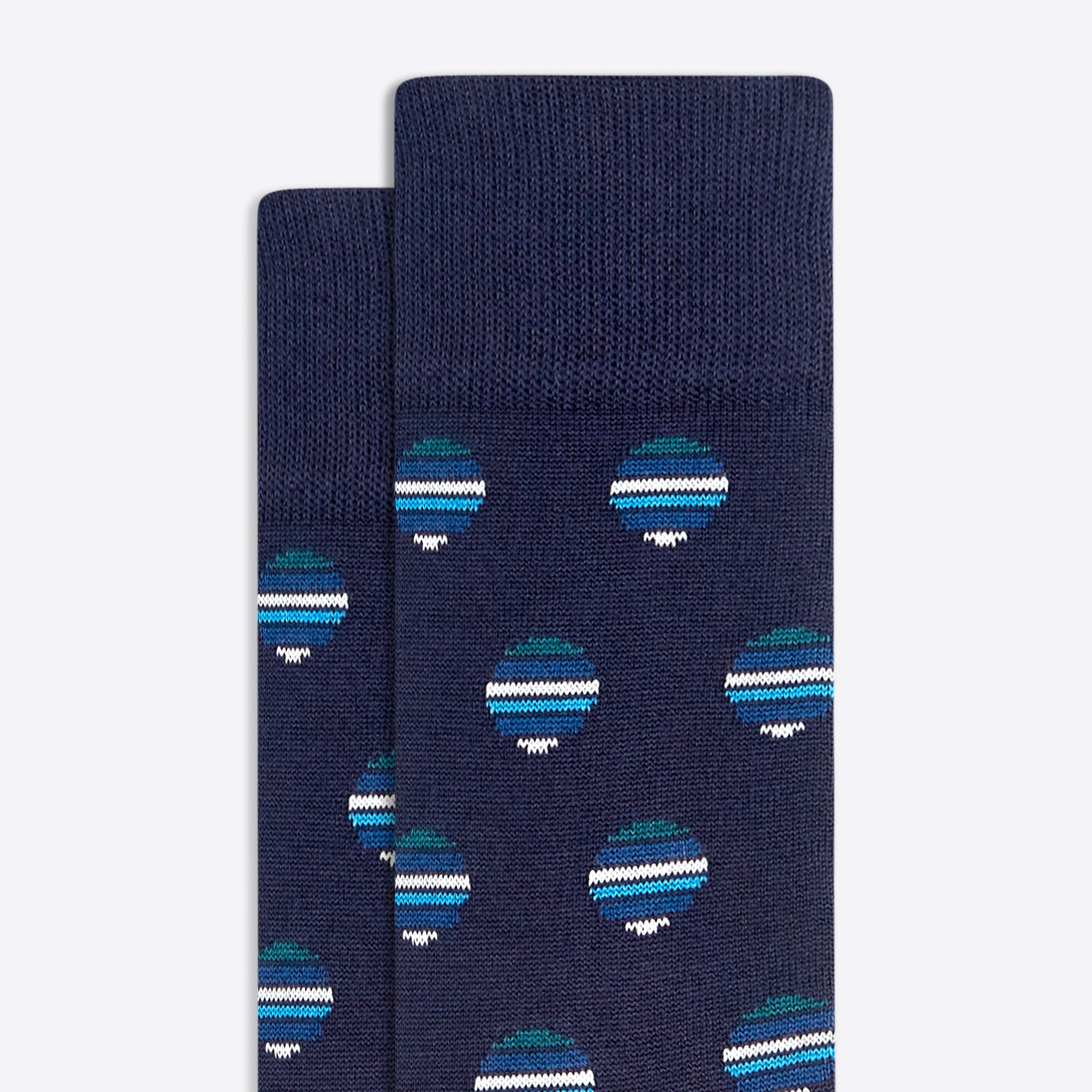 Geometric Mid-Calf Socks