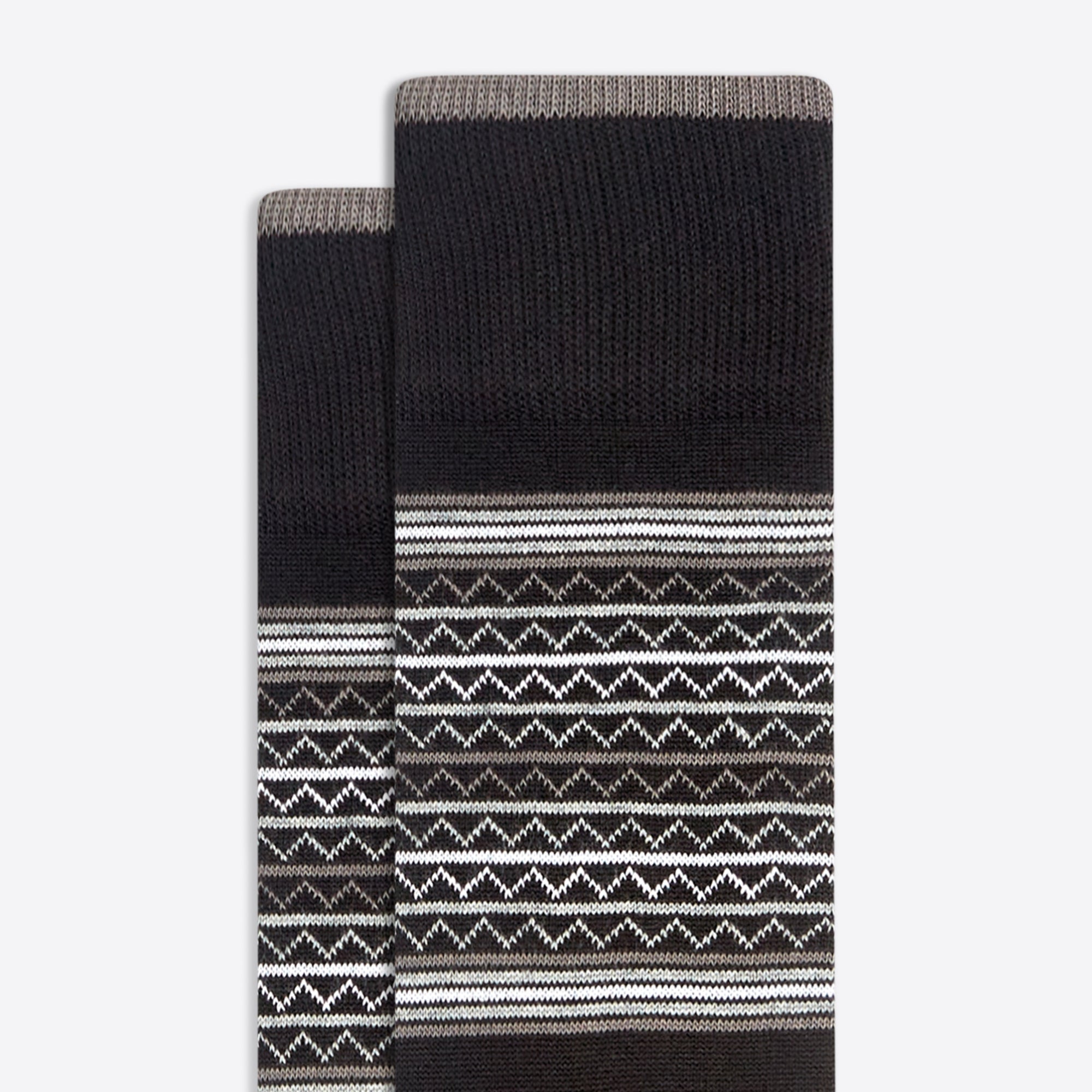 Serpentine Stripe Mid-Calf Socks