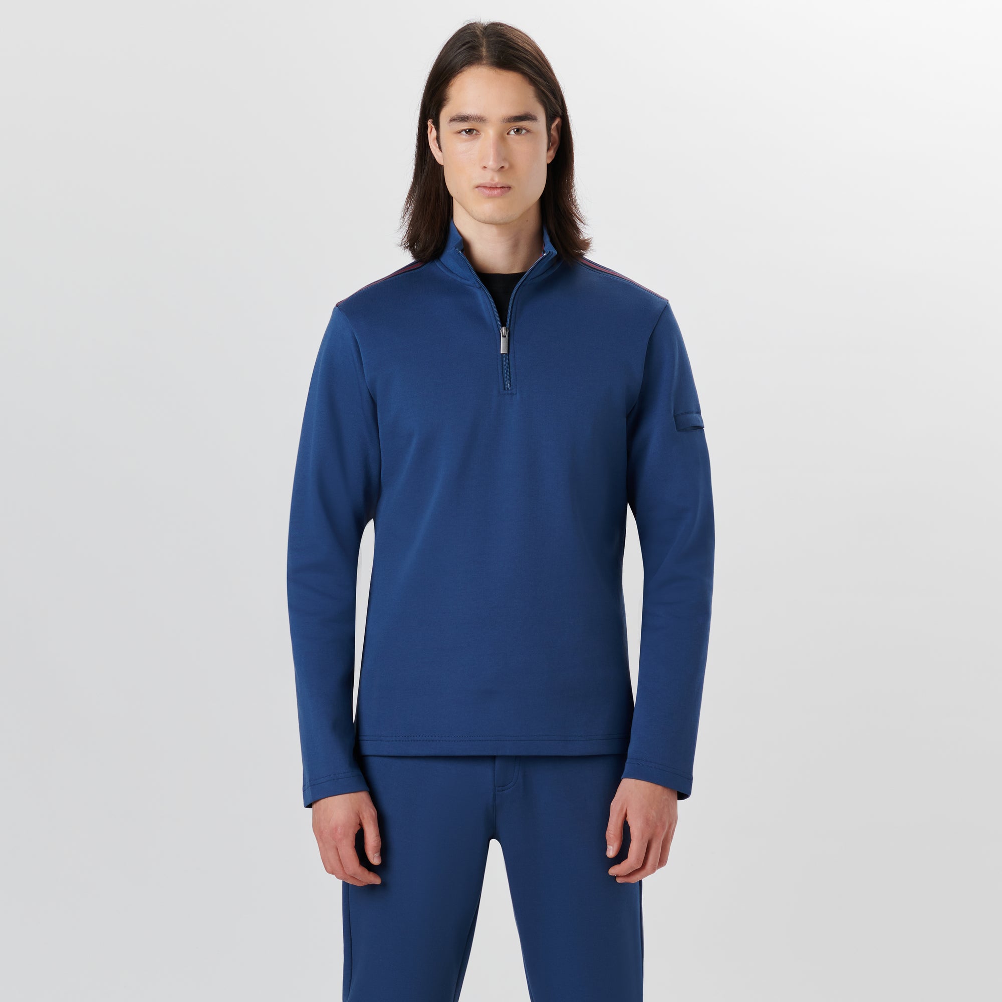 Quarter Zip Pullover Sweatshirt