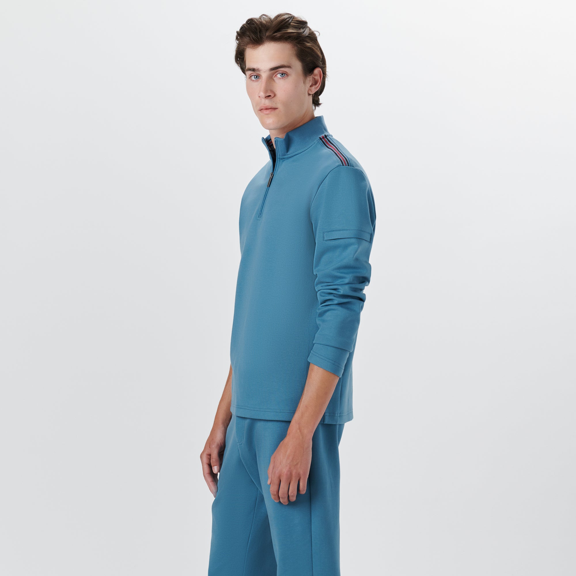 Quarter Zip Pullover Sweatshirt