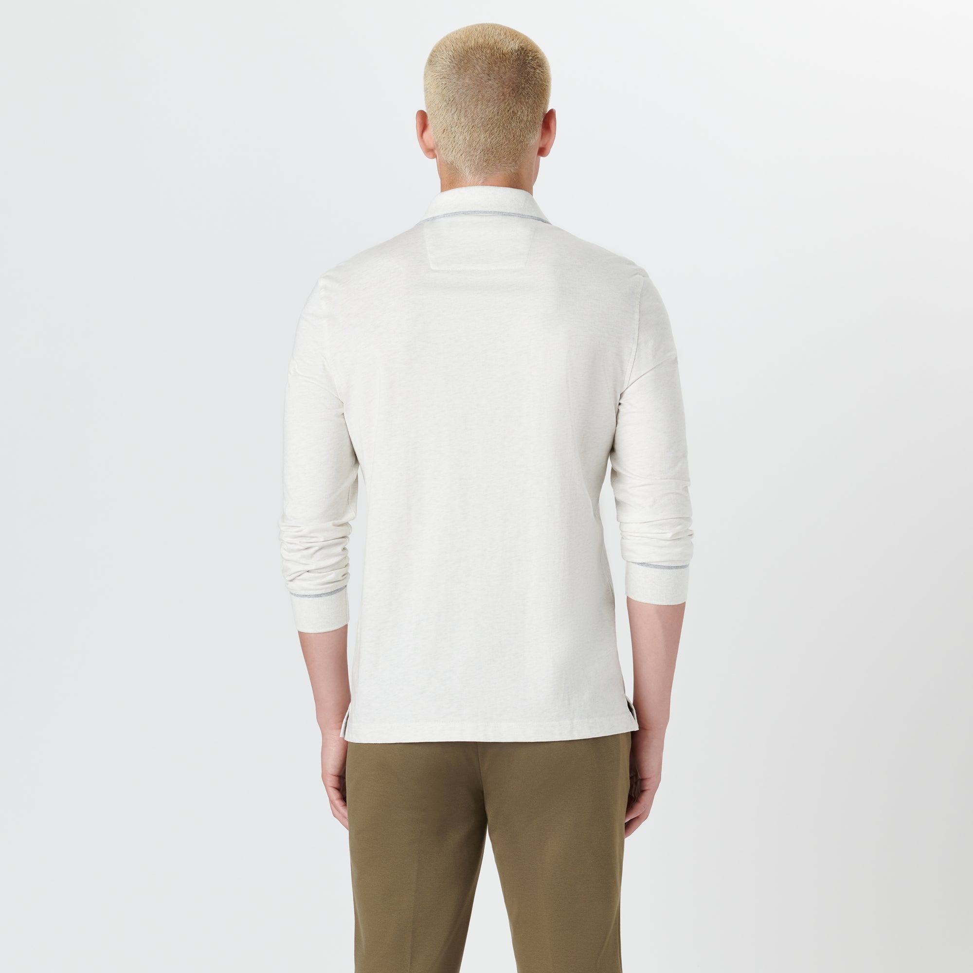 Long Sleeve Quarter Zip Polo