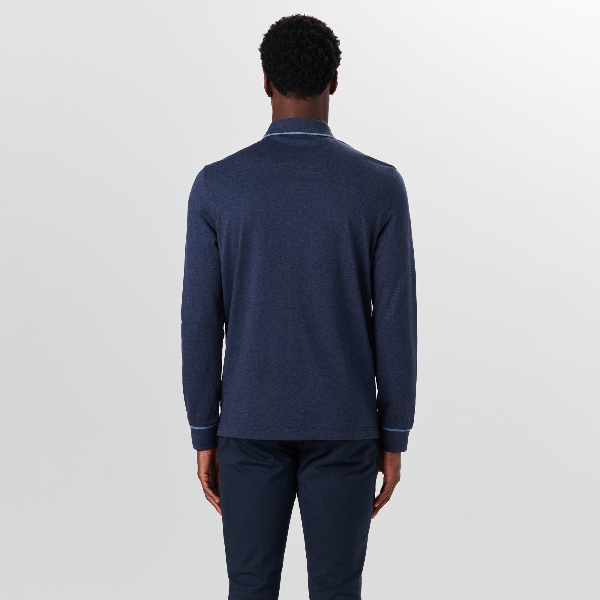 Long Sleeve Quarter Zip Polo