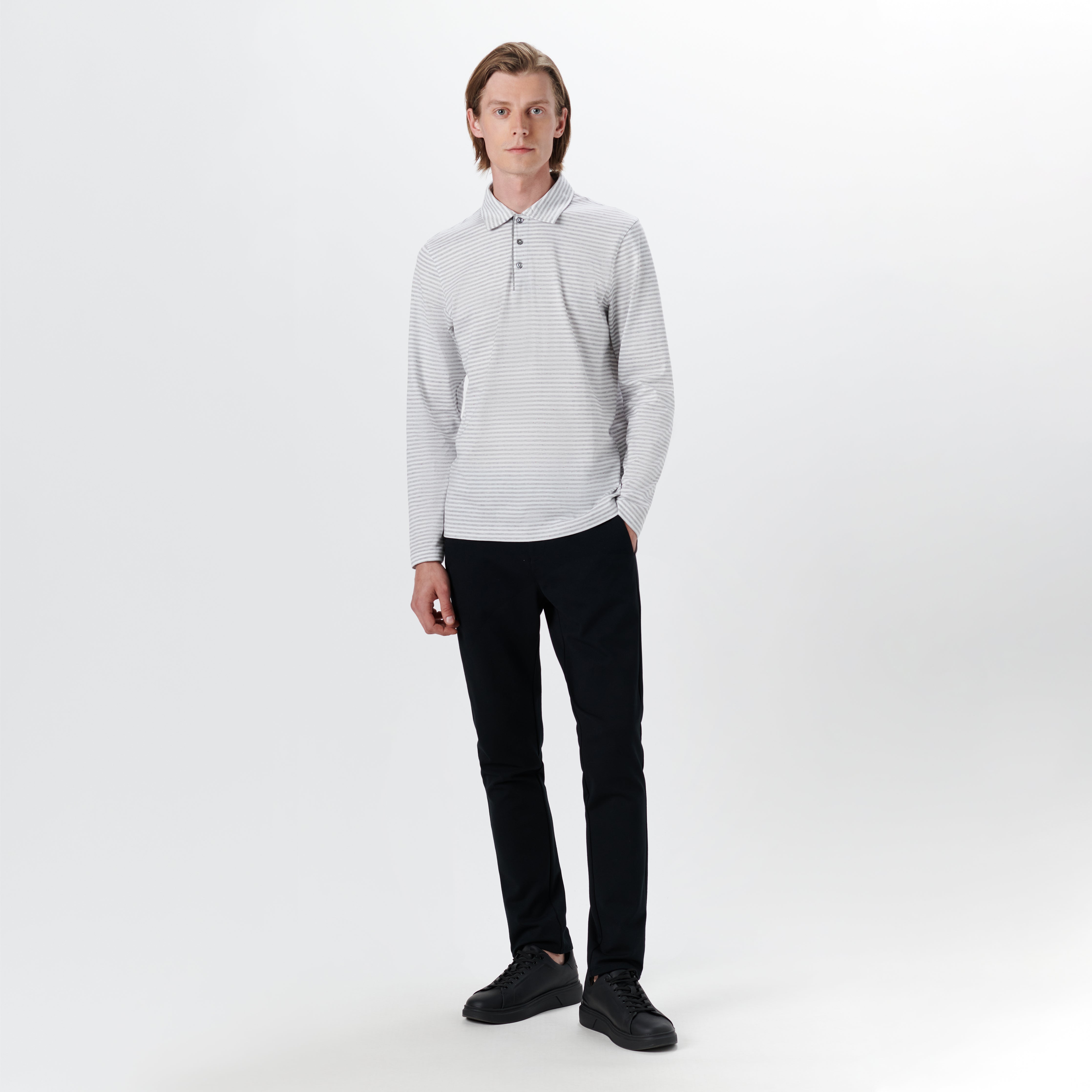 Long Sleeve Polo – BUGATCHI