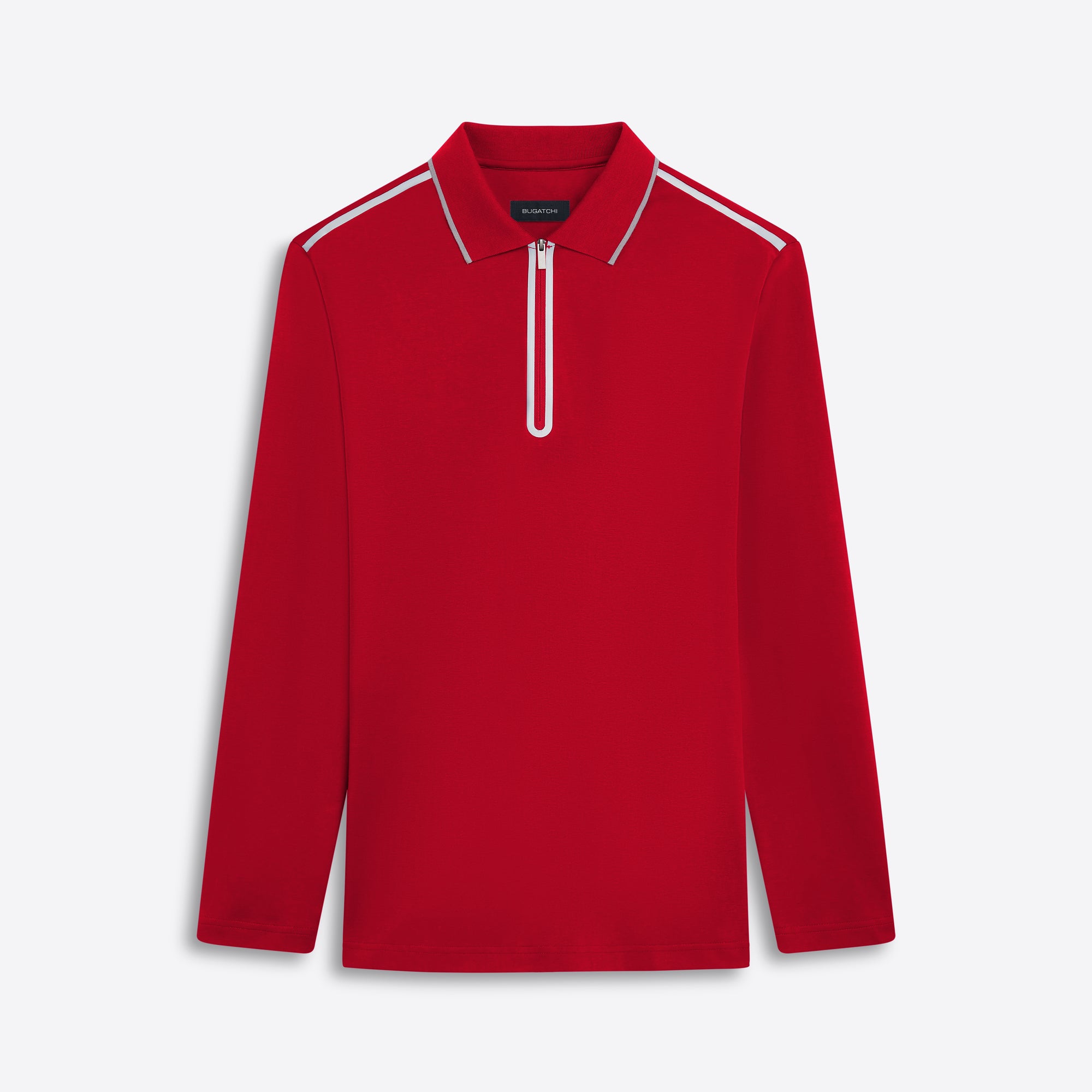 Long Sleeve Quarter Zip Polo