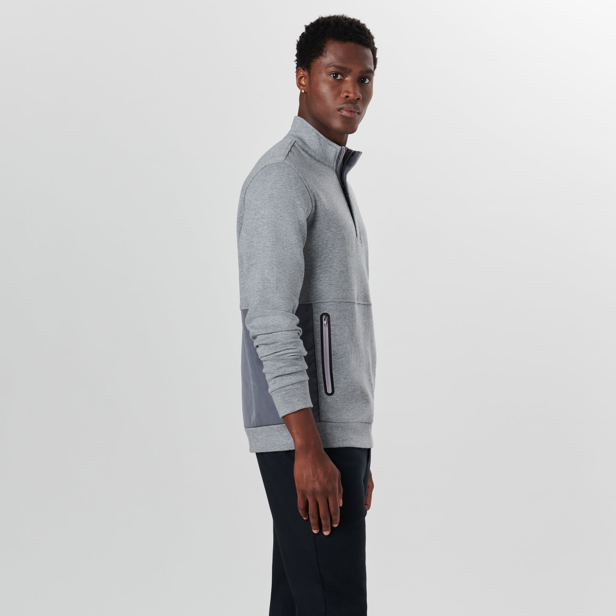 Long Sleeve Quarter Zip Pullover