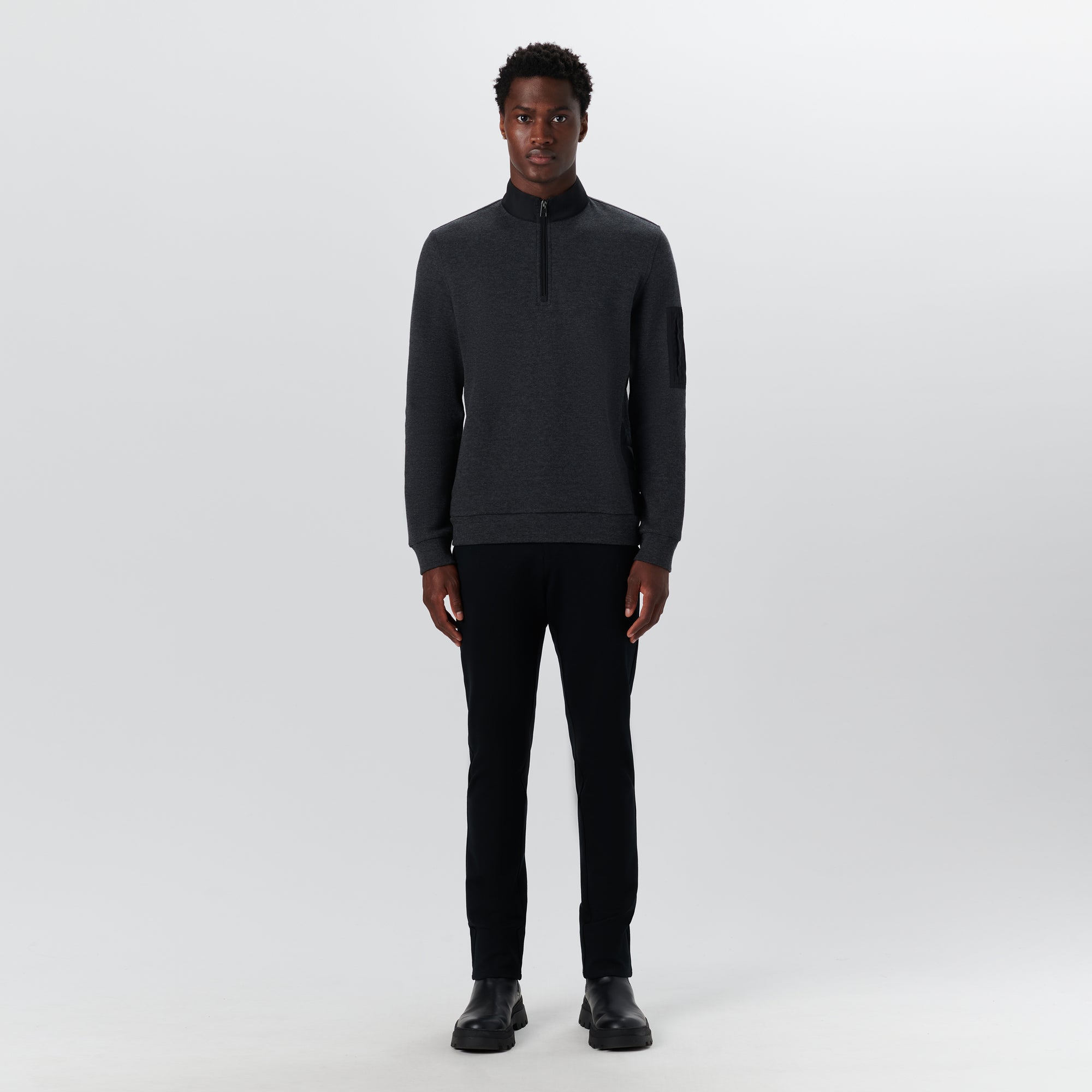 Long Sleeve Quarter Zip Pullover