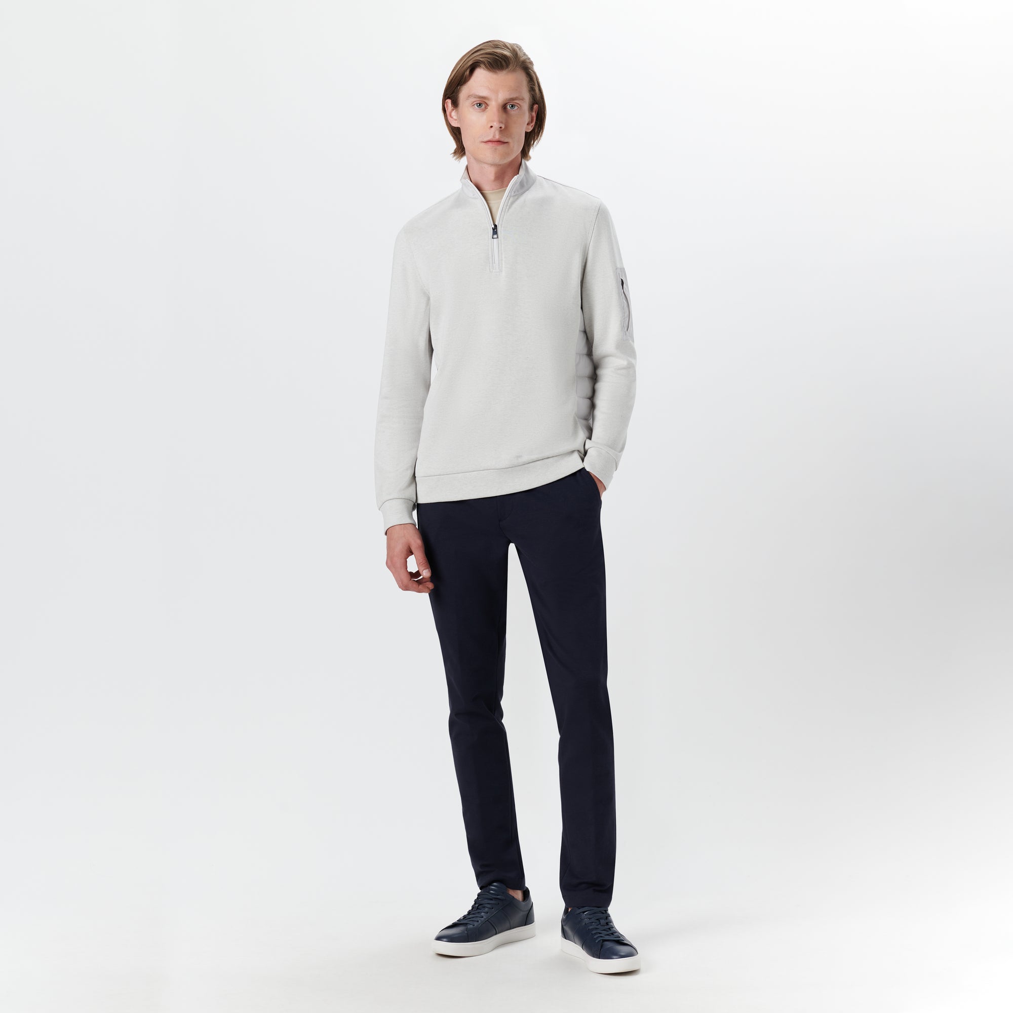 Long Sleeve Quarter Zip Pullover