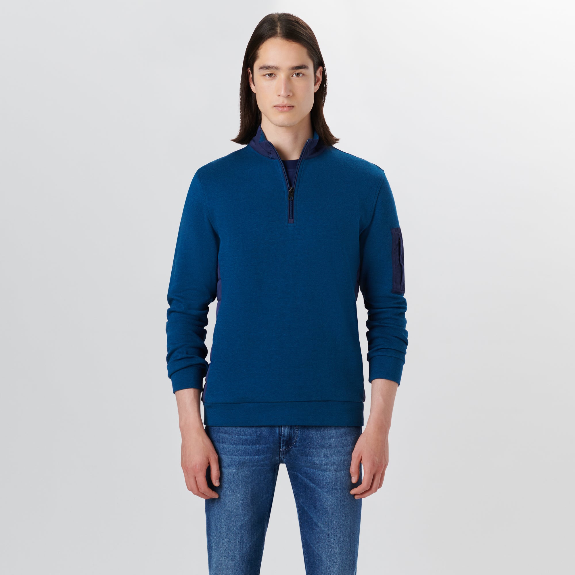 Long Sleeve Quarter Zip Pullover
