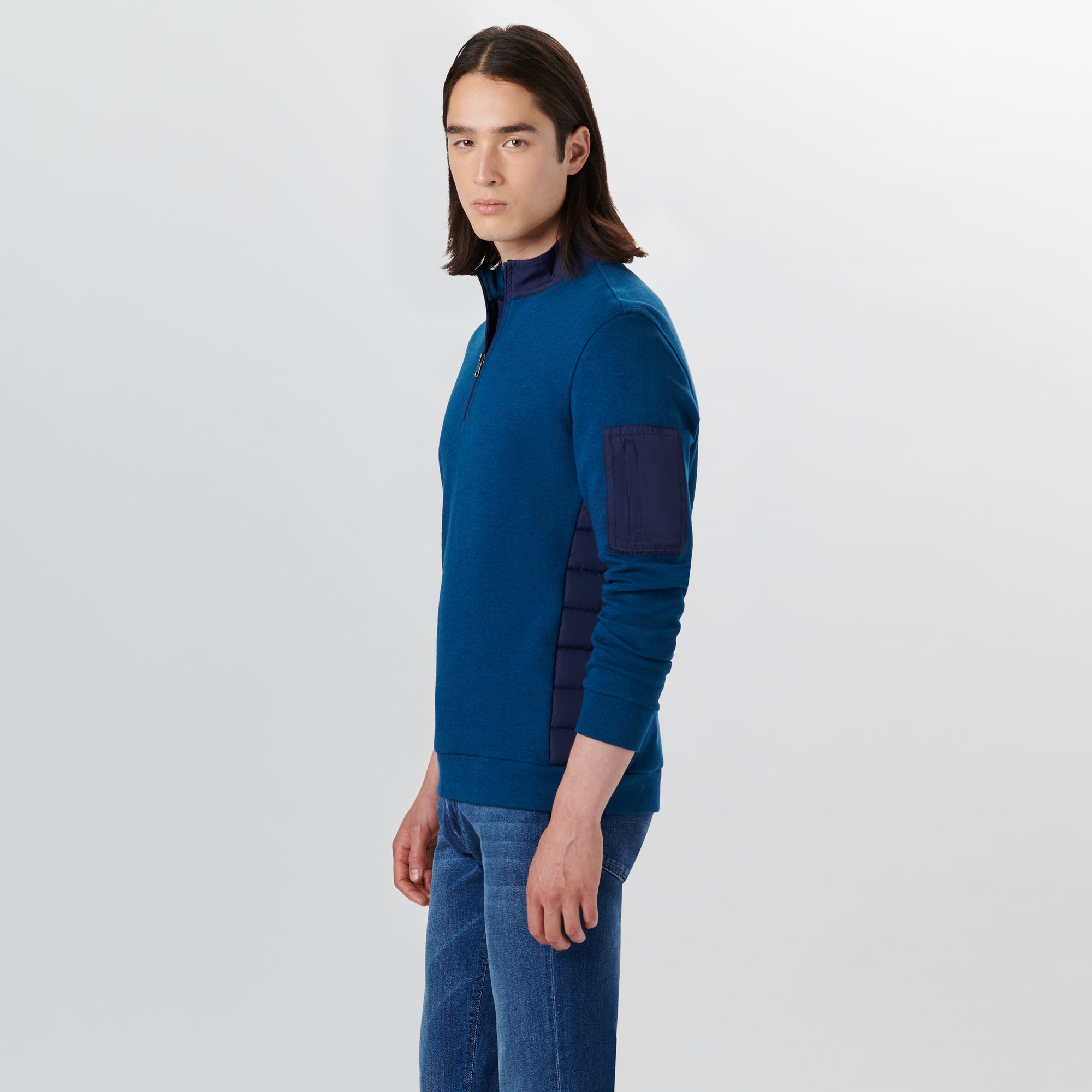 Long Sleeve Quarter Zip Pullover