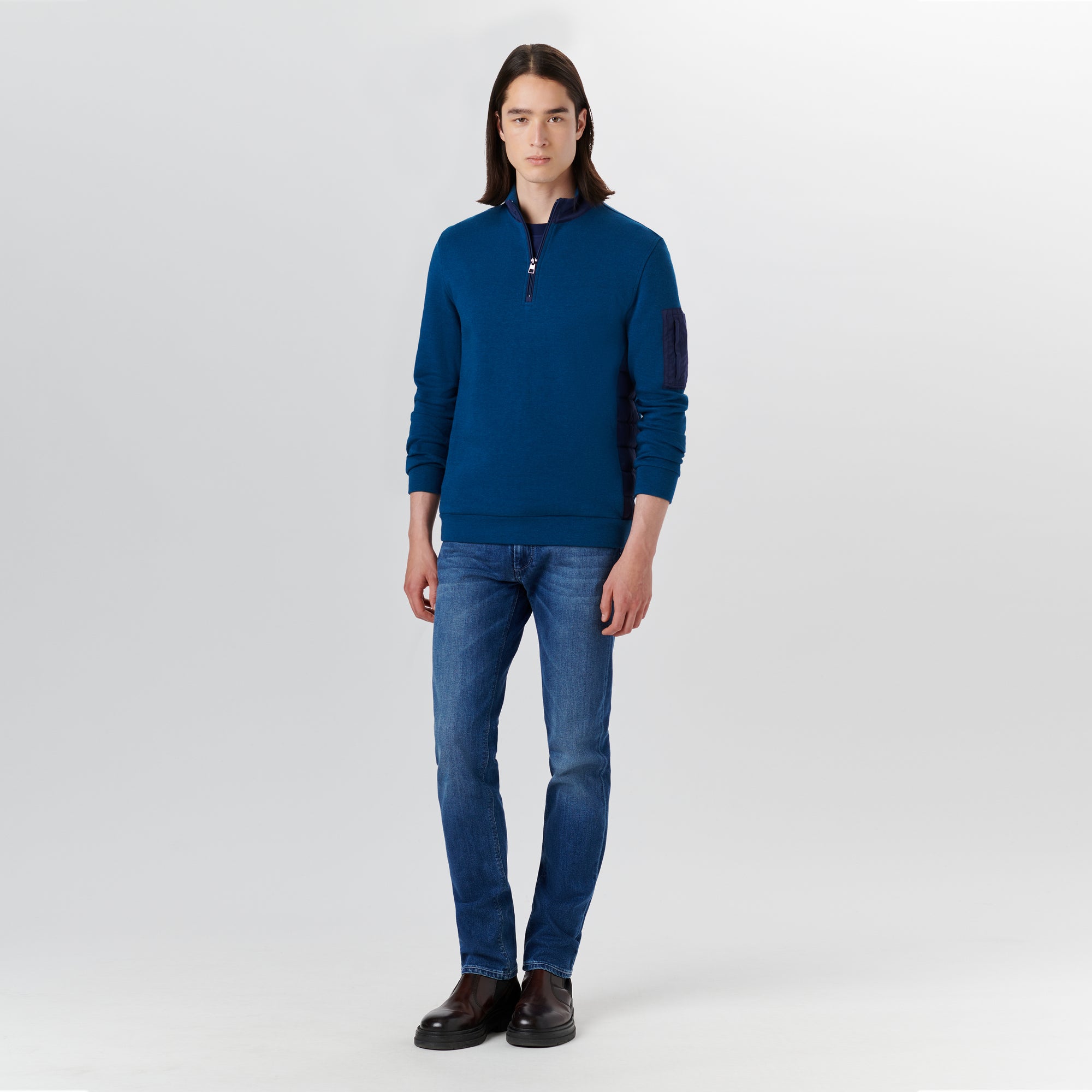 Long Sleeve Quarter Zip Pullover