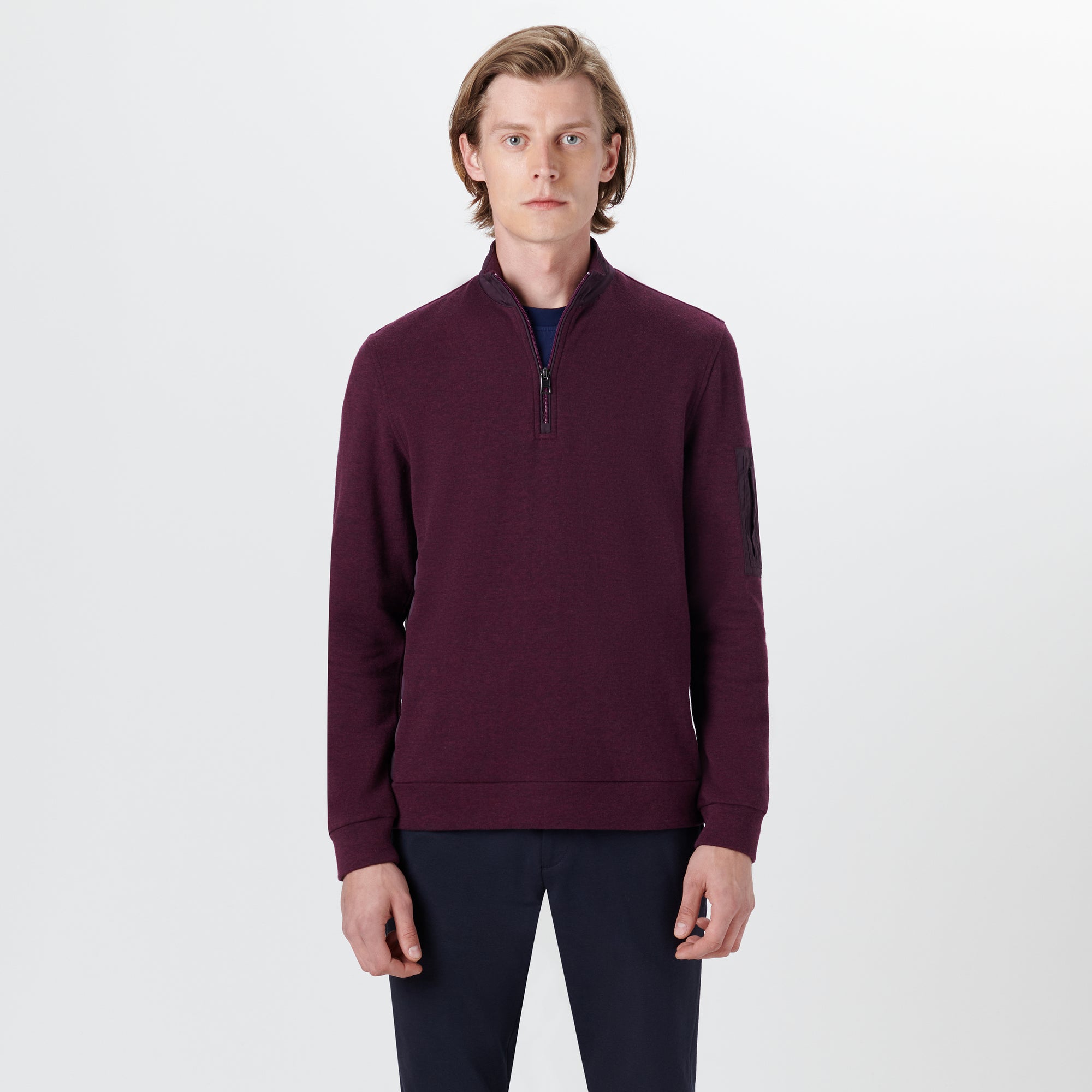 Long Sleeve Quarter Zip Pullover