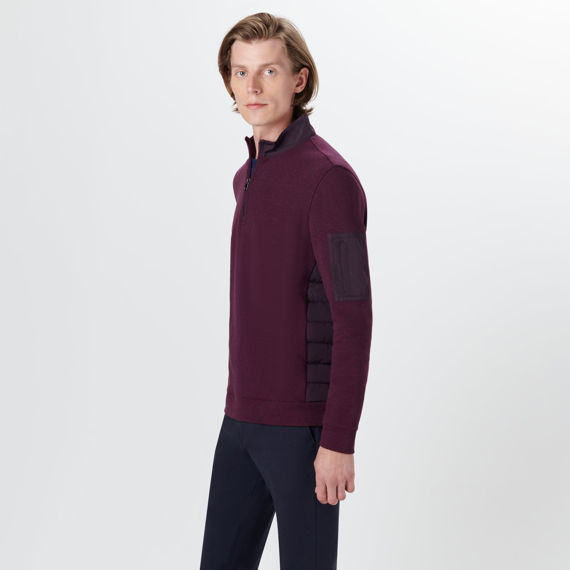 Long Sleeve Quarter Zip Pullover