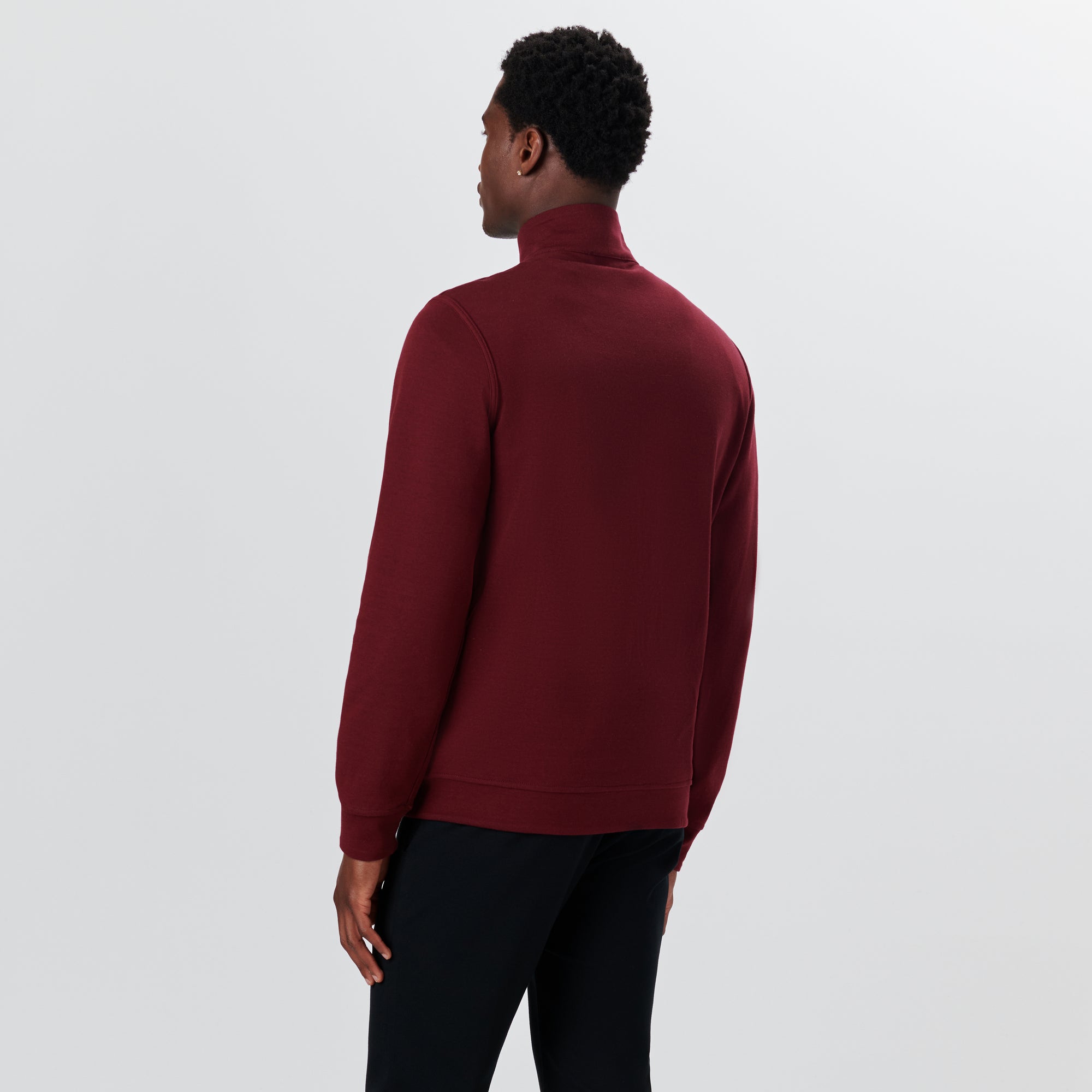 Reversible Long Sleeve Quarter Zip Pullover