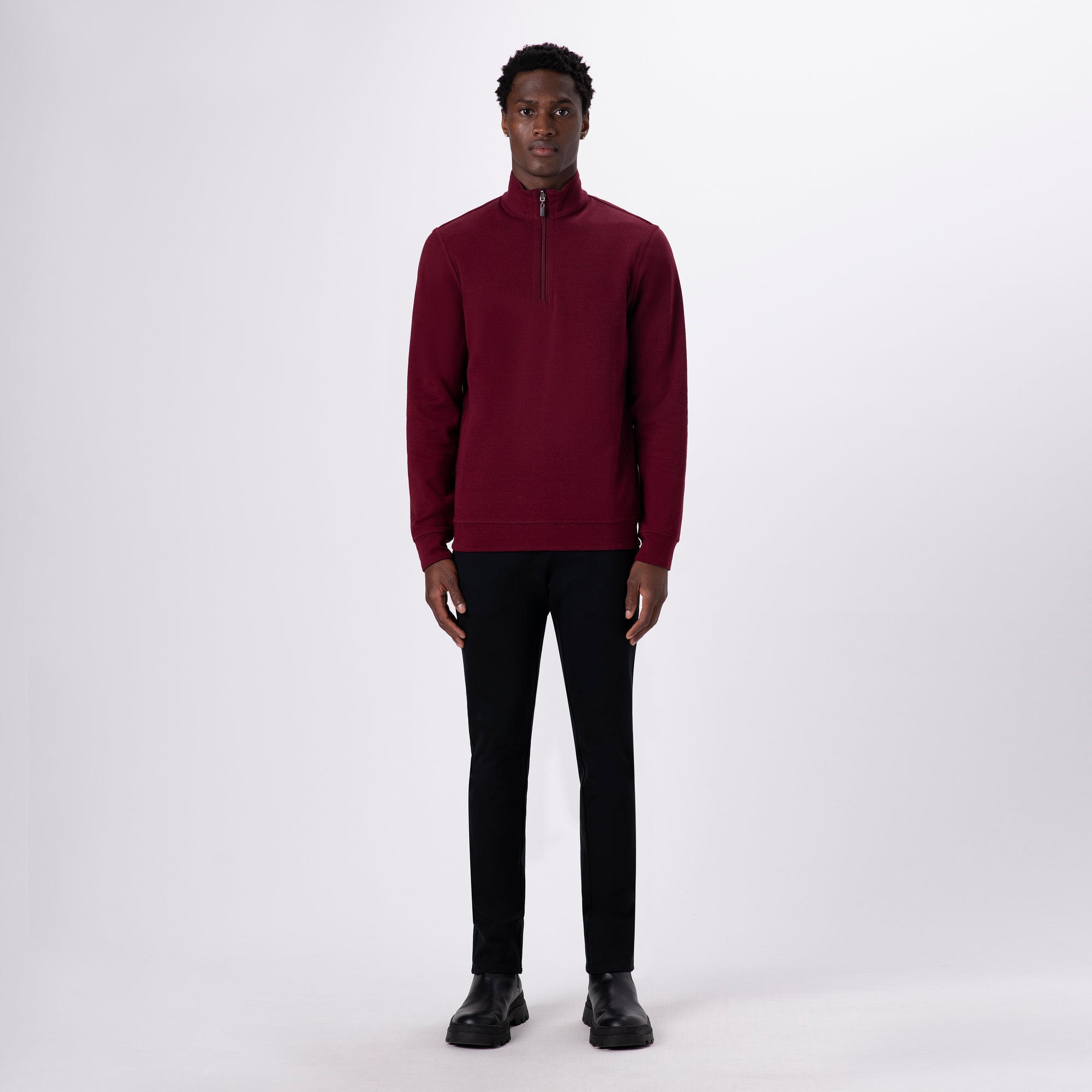 Reversible Long Sleeve Quarter Zip Pullover