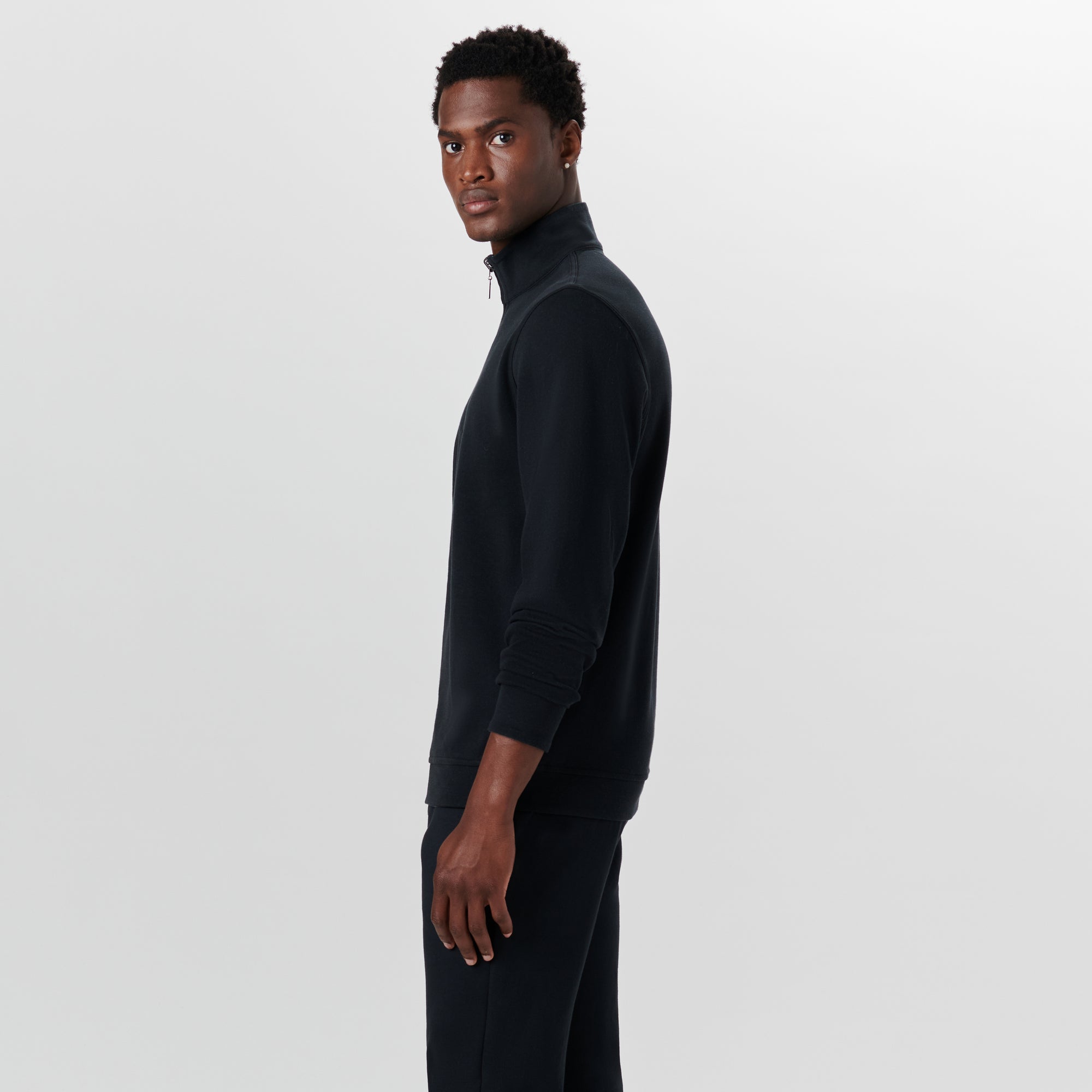 Reversible Long Sleeve Quarter Zip Pullover