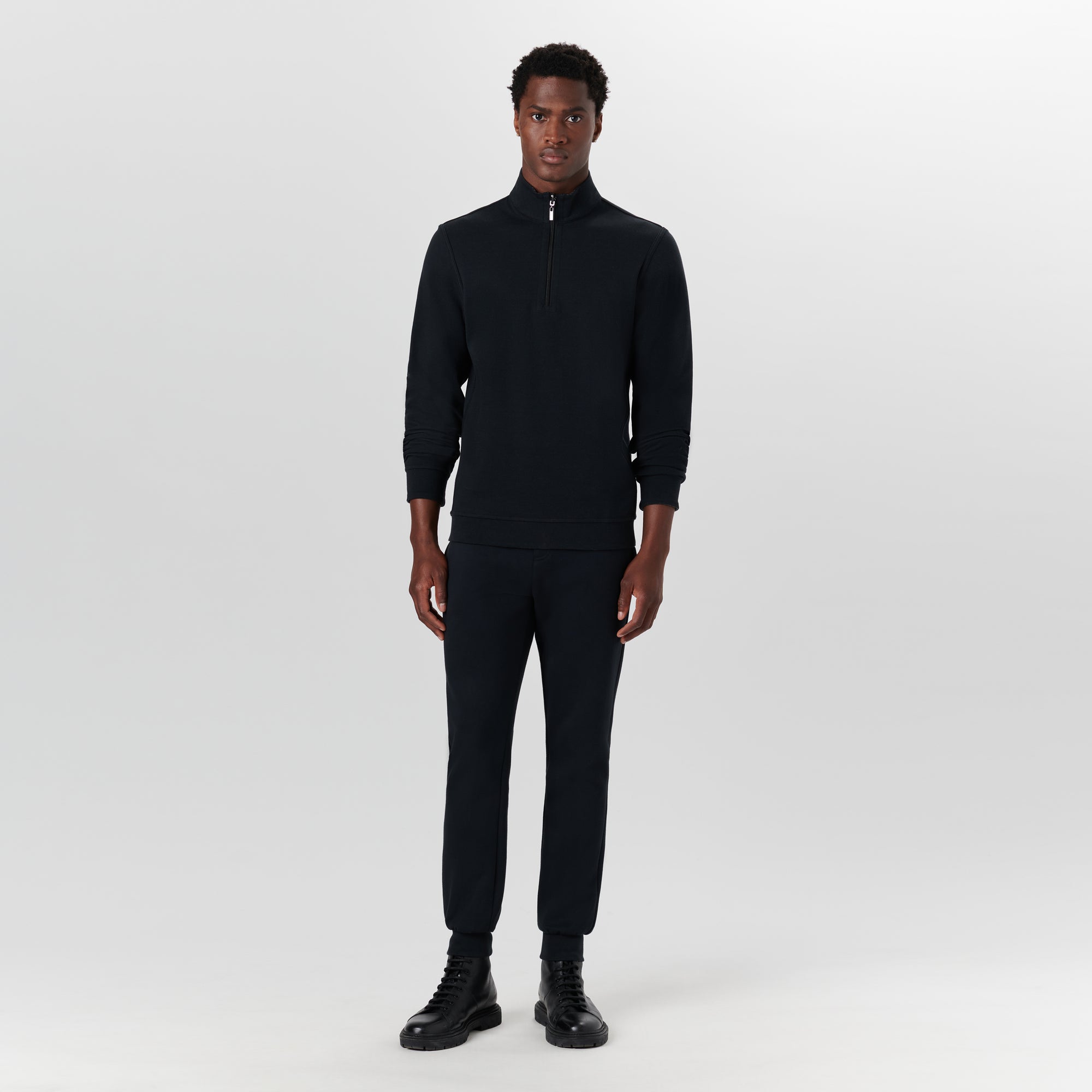 Reversible Long Sleeve Quarter Zip Pullover