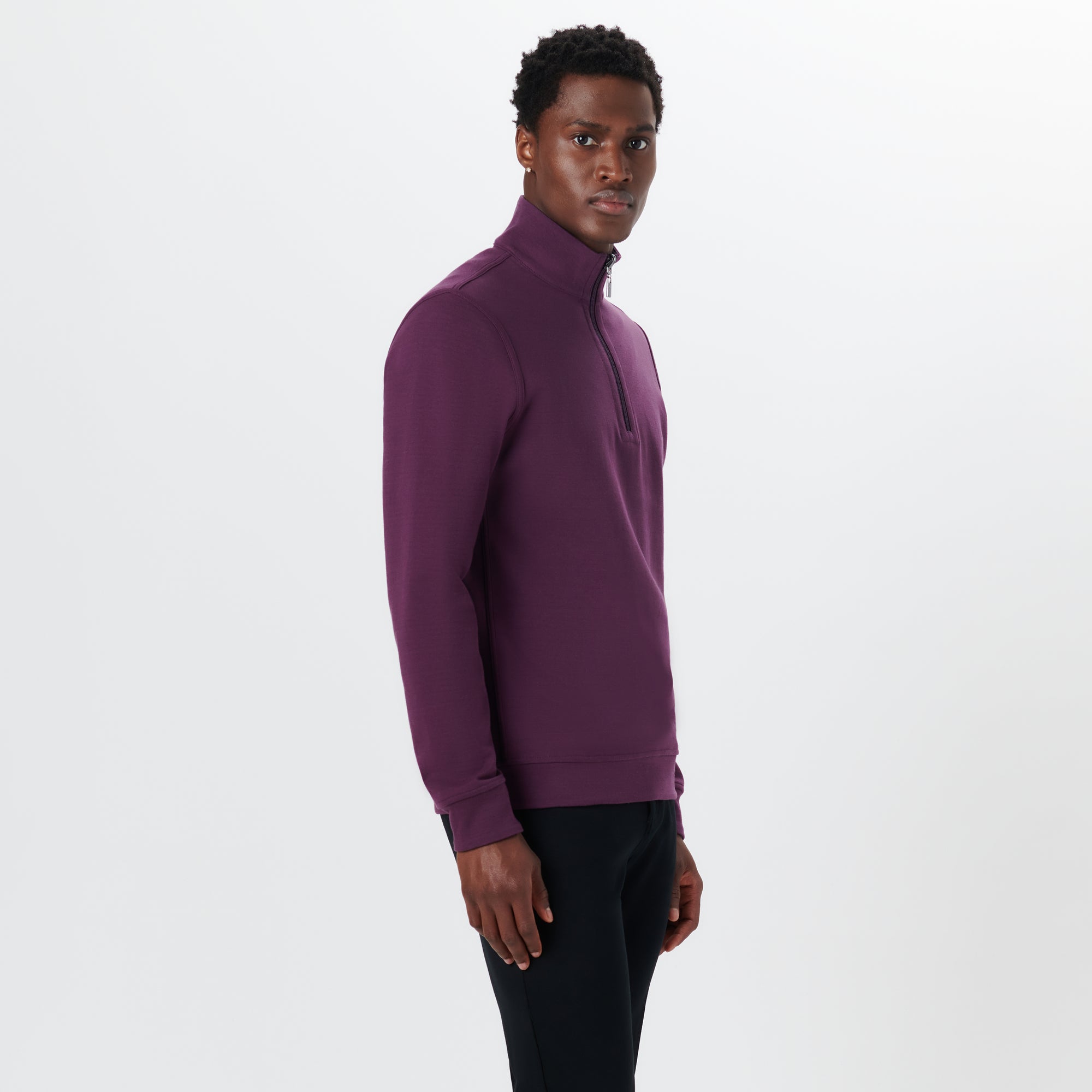 Reversible Long Sleeve Quarter Zip Pullover