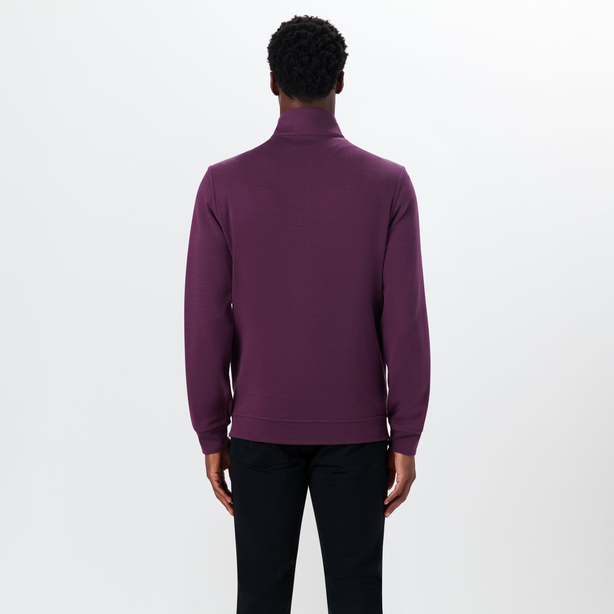 Reversible Long Sleeve Quarter Zip Pullover